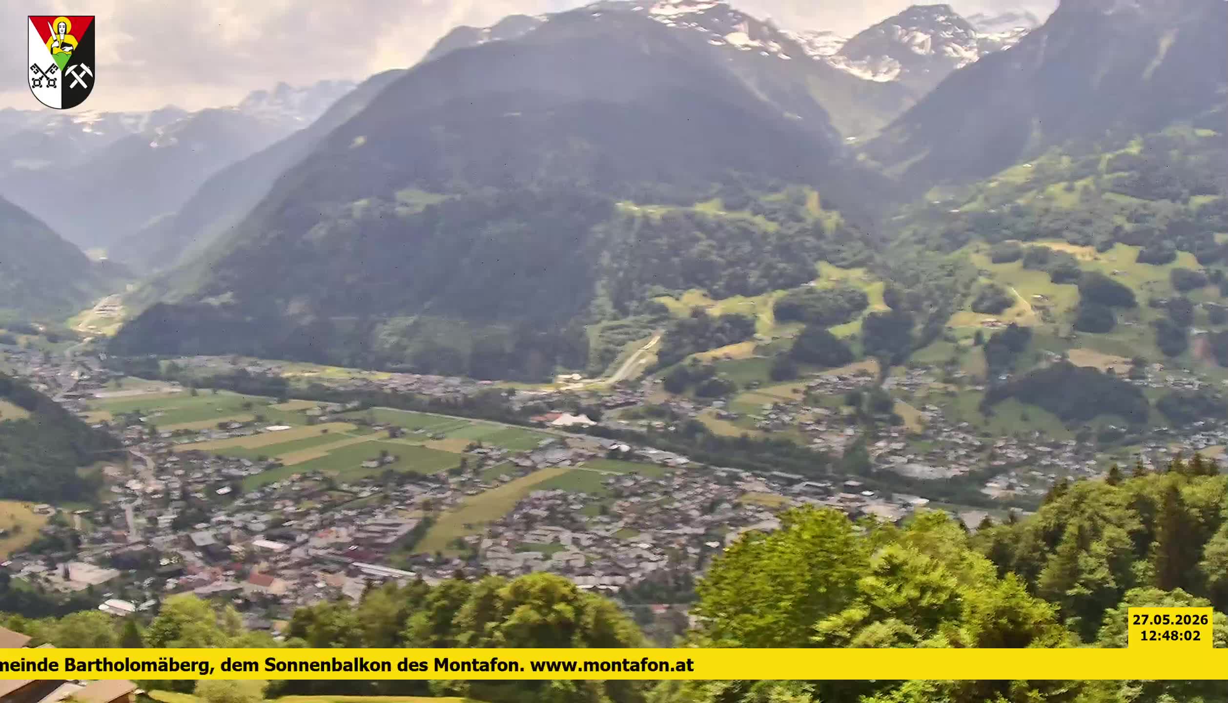 Bartholomäberg | Blick auf Schruns
