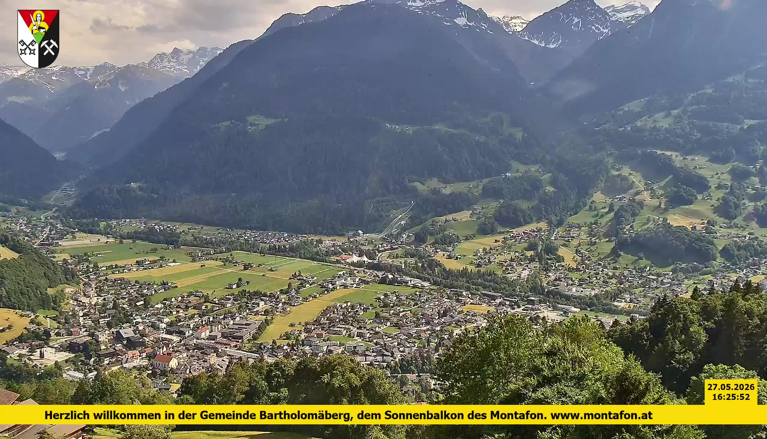 Bartholomäberg | Blick auf Schruns