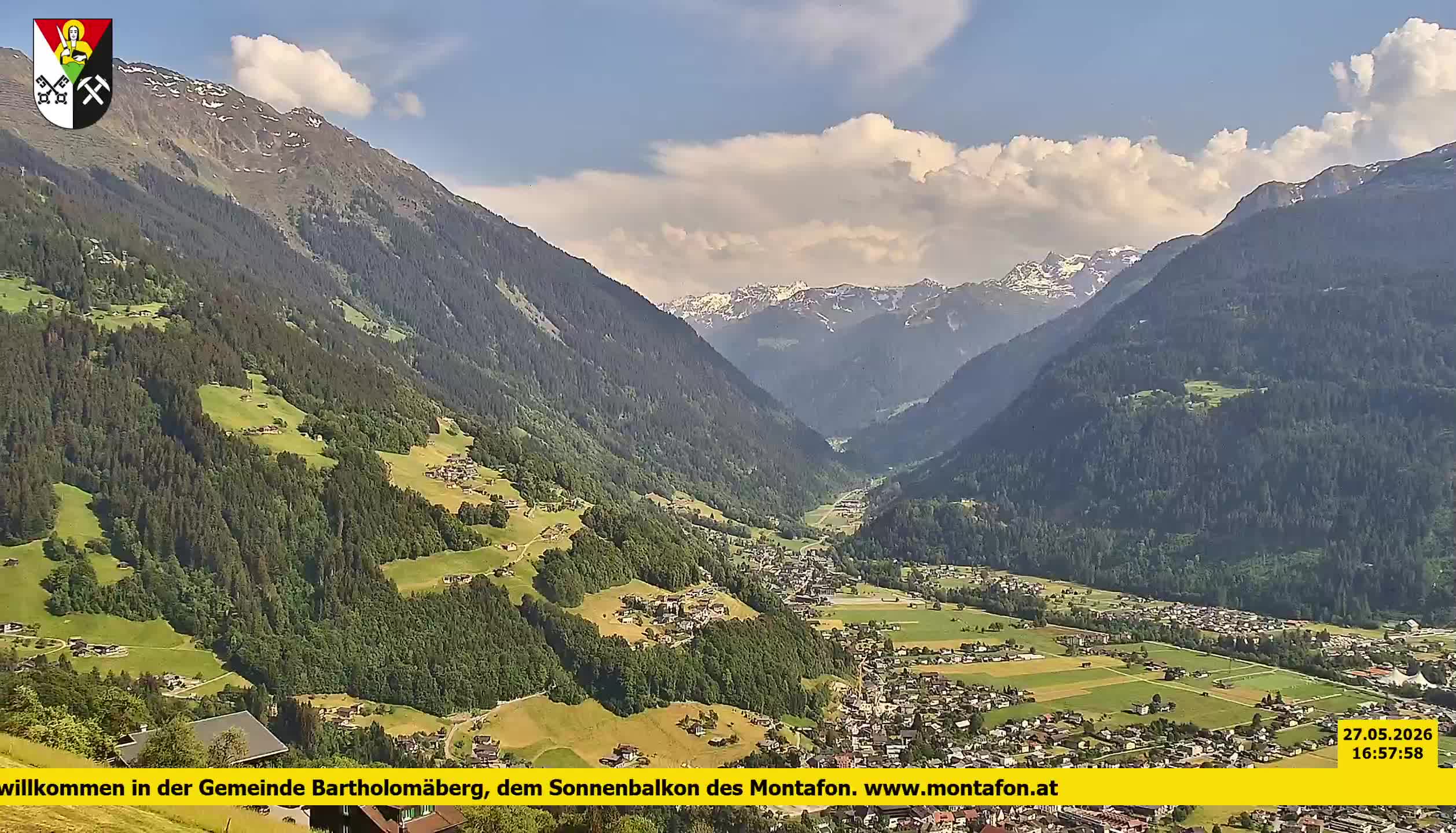 Bartholomäberg | Blick auf Schruns