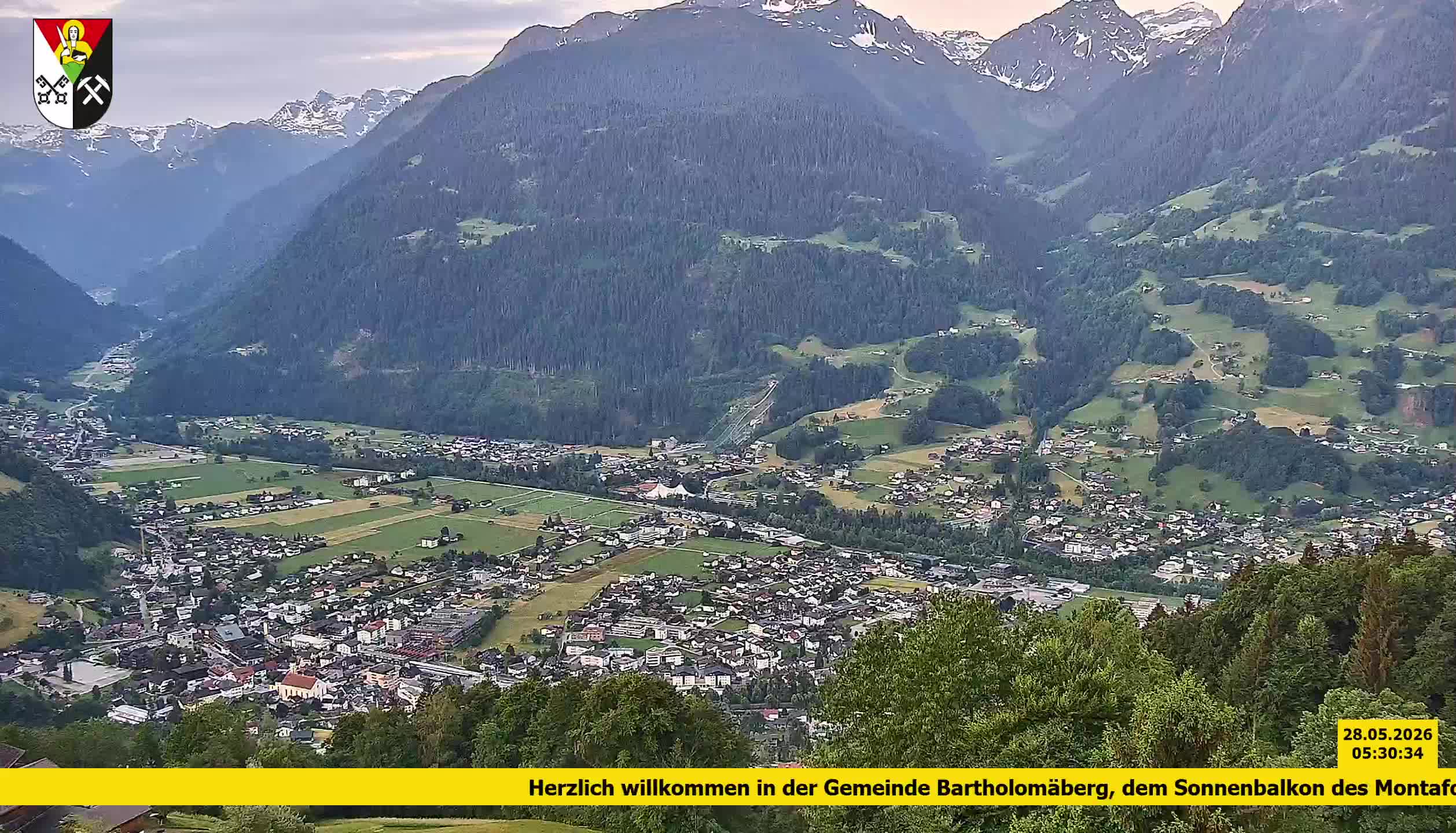 Bartholomäberg | Blick auf Schruns