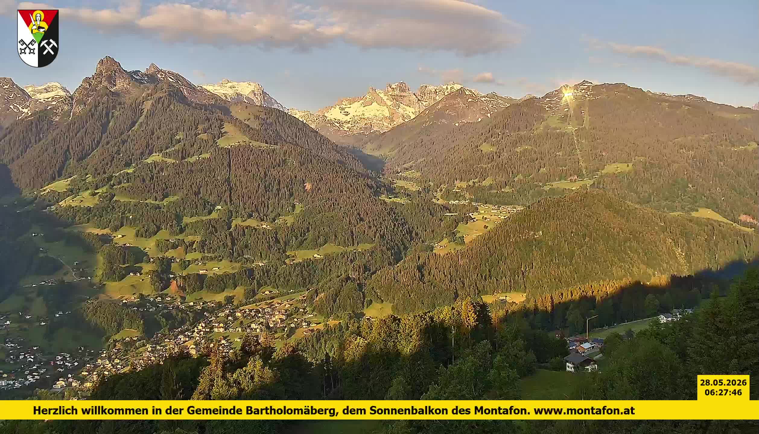 Bartholomäberg | Blick auf Schruns
