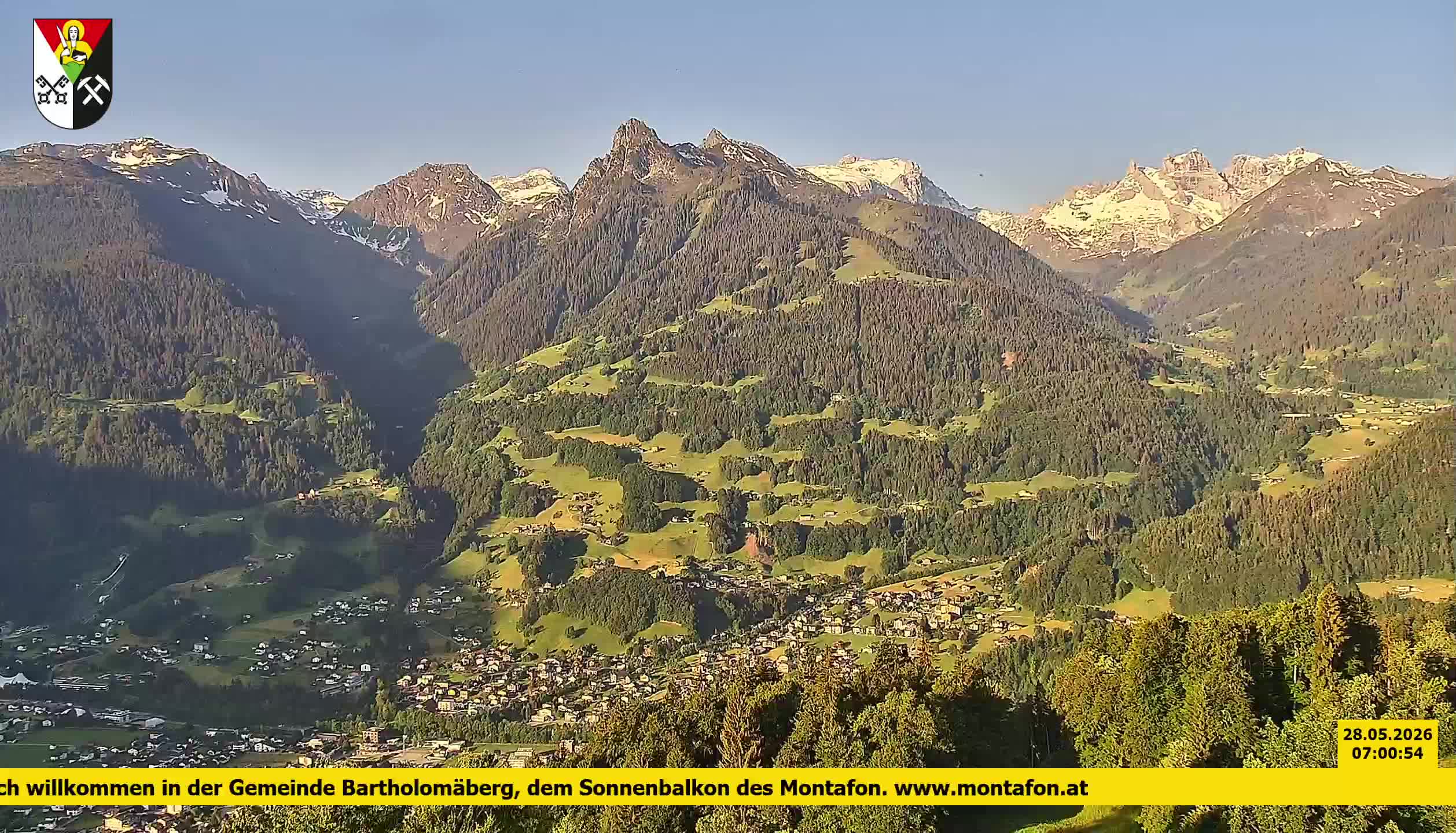 Bartholomäberg | Blick auf Schruns