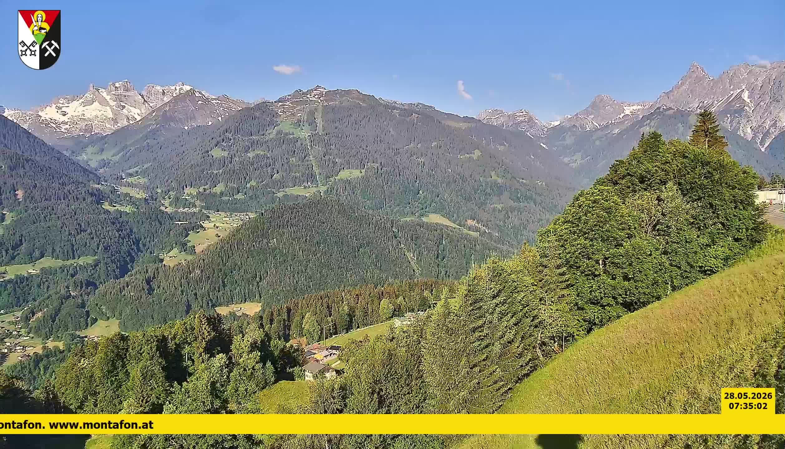 Bartholomäberg | Blick auf Schruns