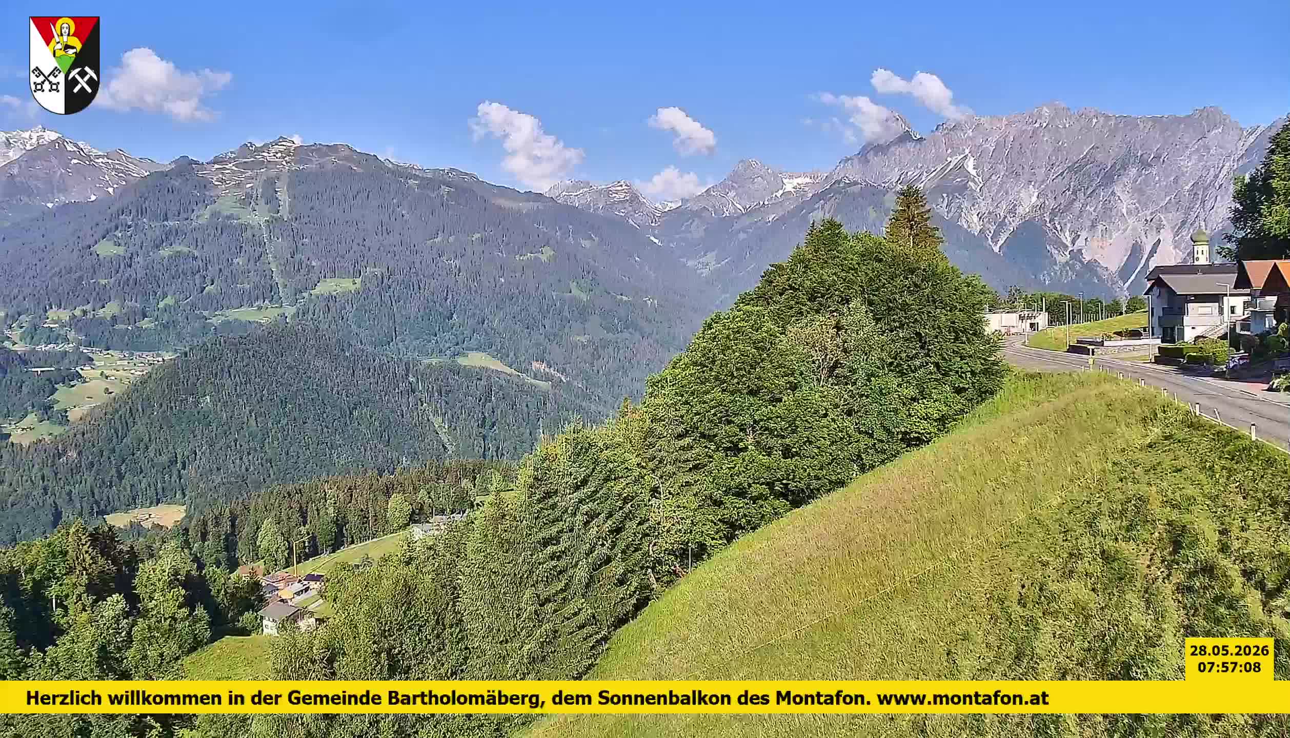 Bartholomäberg | Blick auf Schruns