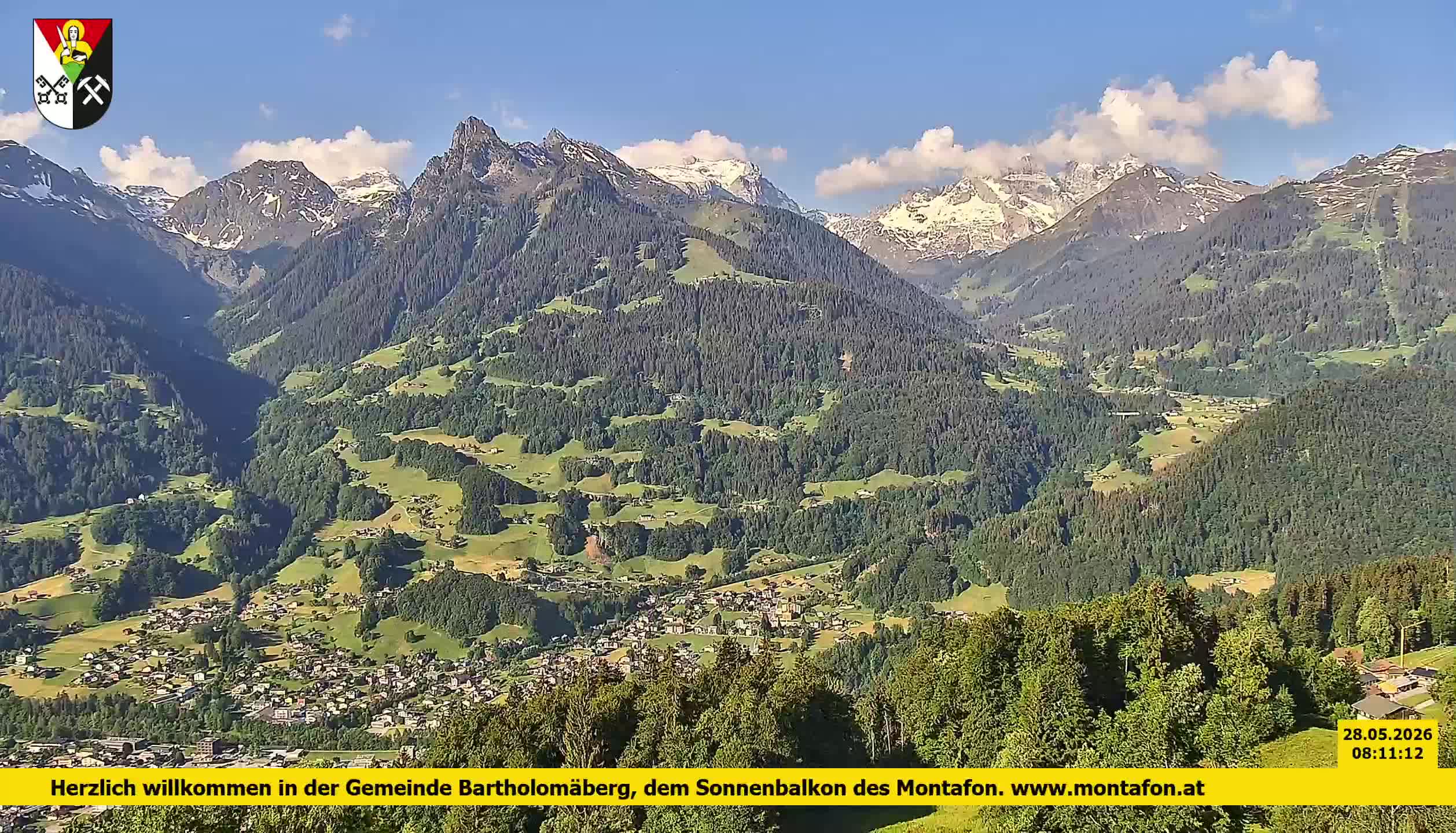 Bartholomäberg | Blick auf Schruns