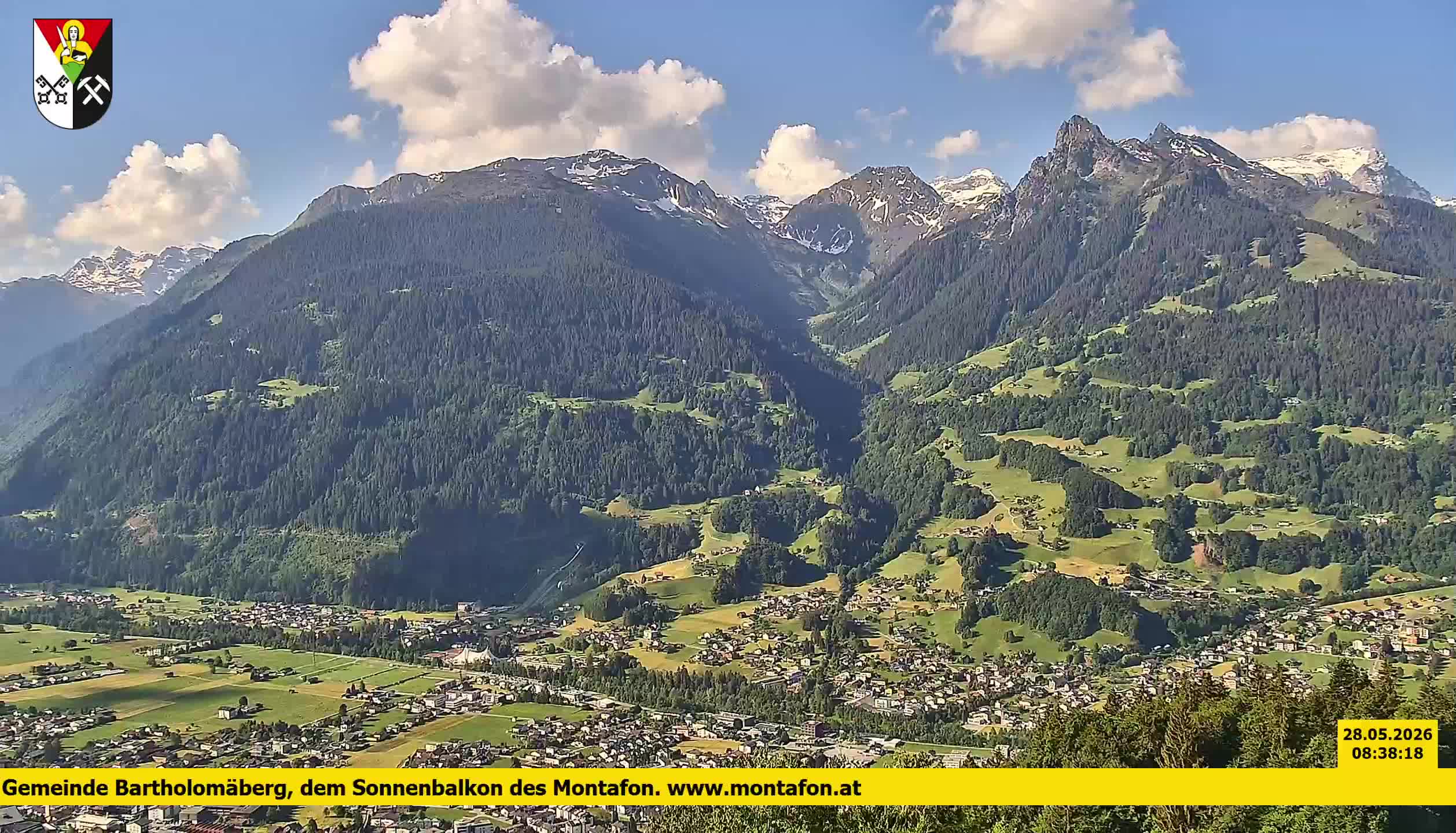 Bartholomäberg | Blick auf Schruns