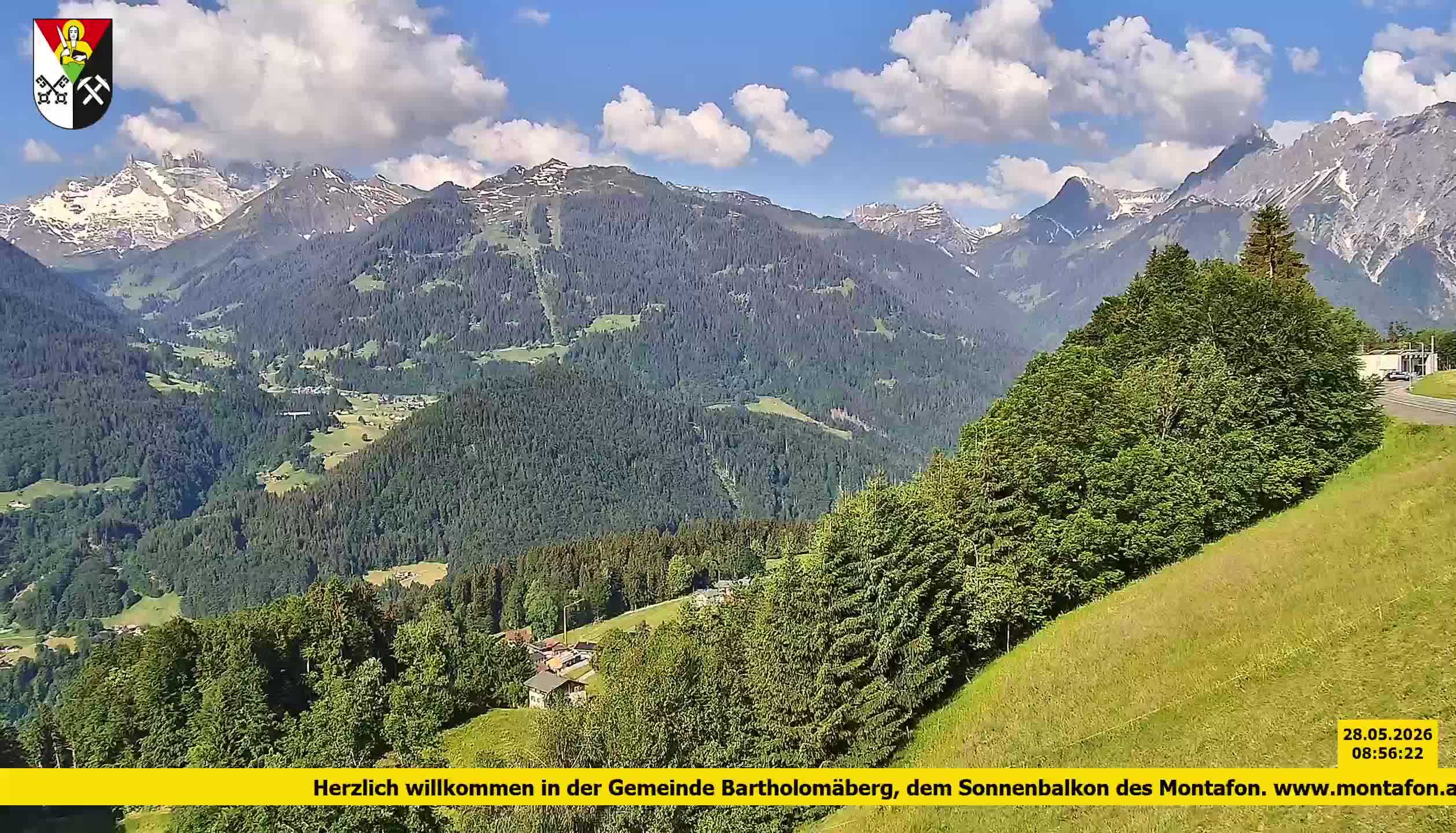 Bartholomäberg | Blick auf Schruns