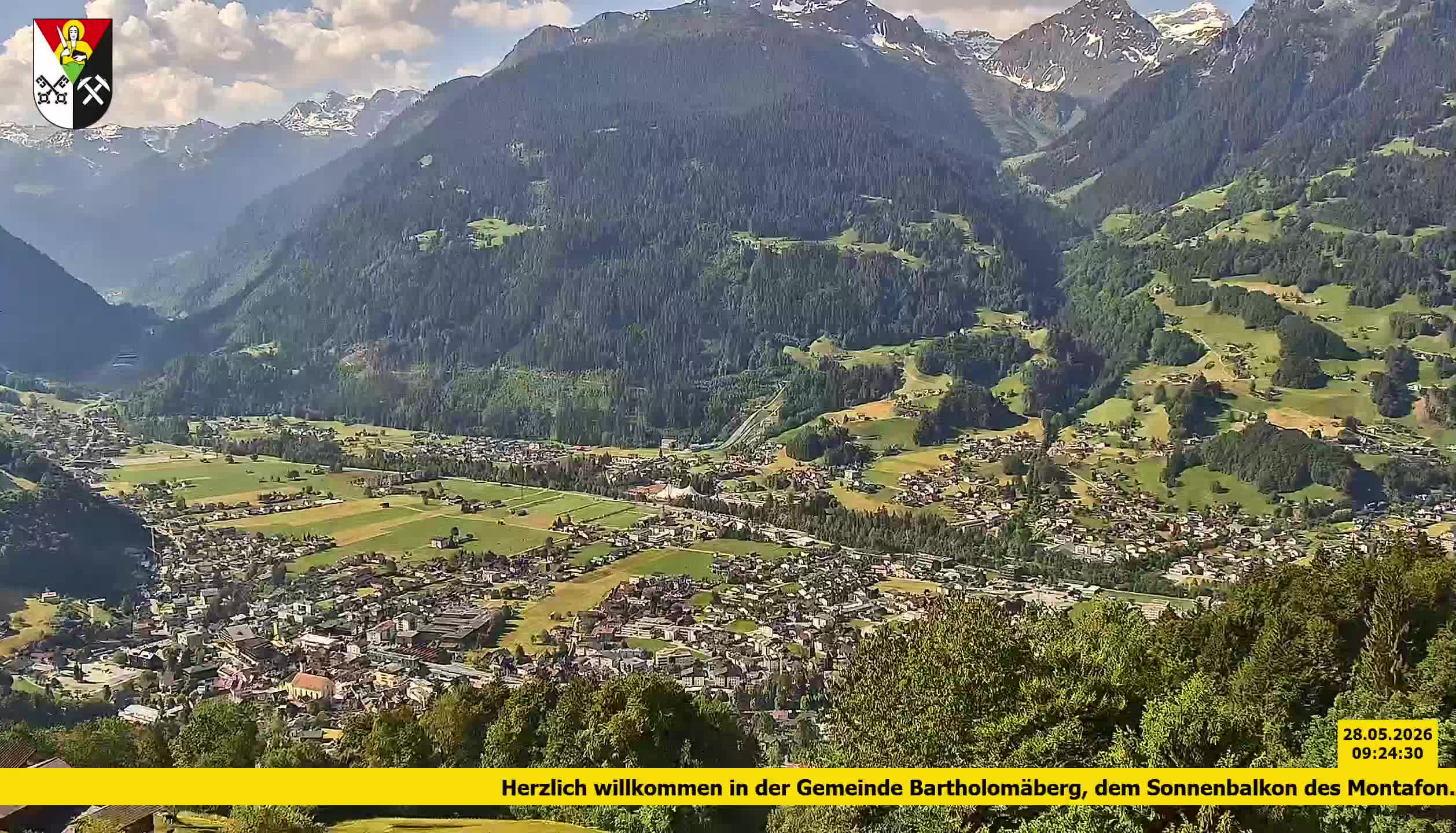 Bartholomäberg | Blick auf Schruns
