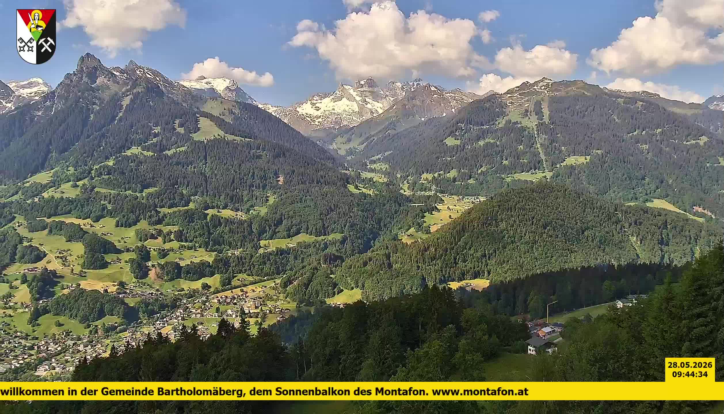 Bartholomäberg | Blick auf Schruns