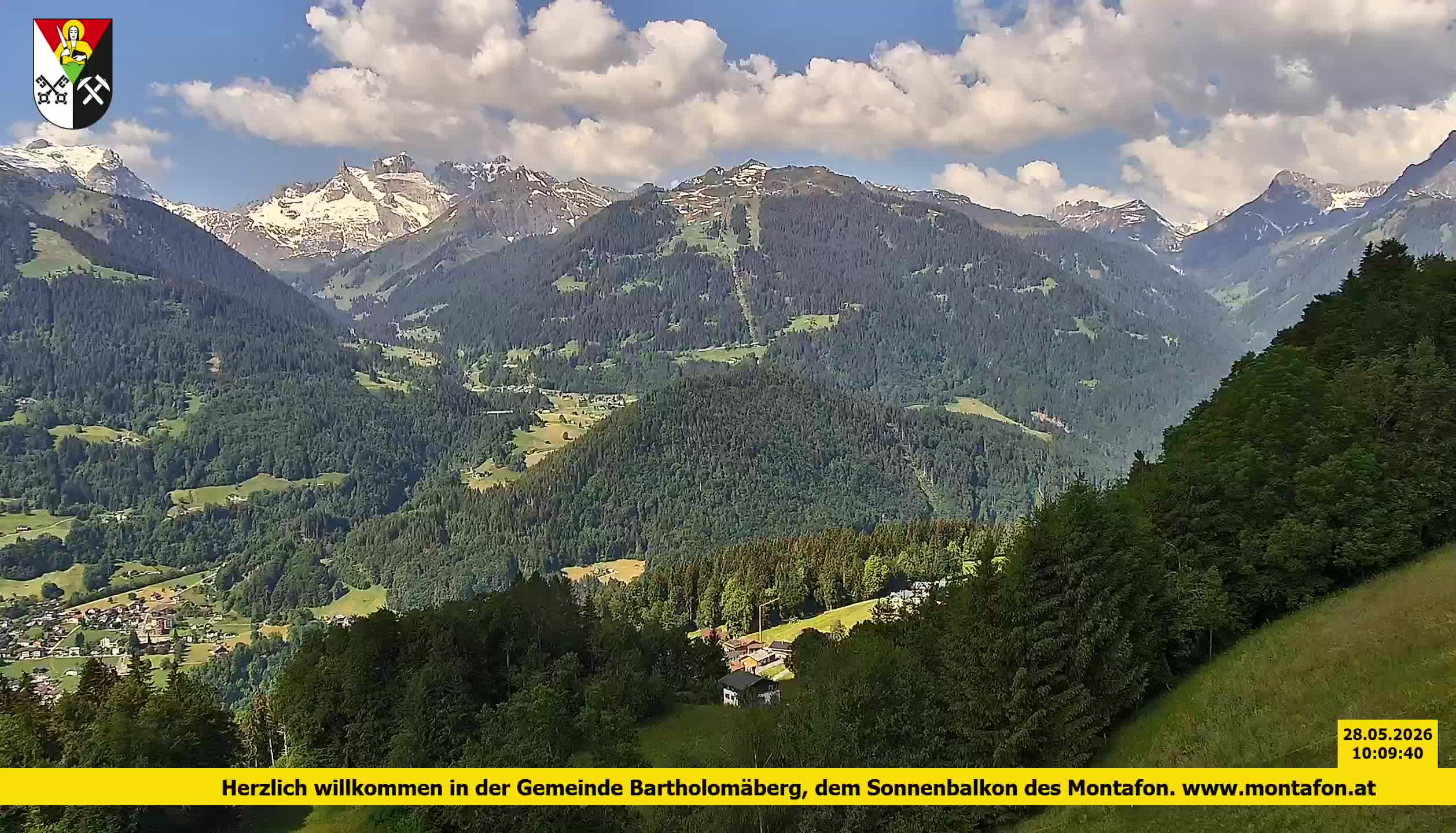 Bartholomäberg | Blick auf Schruns