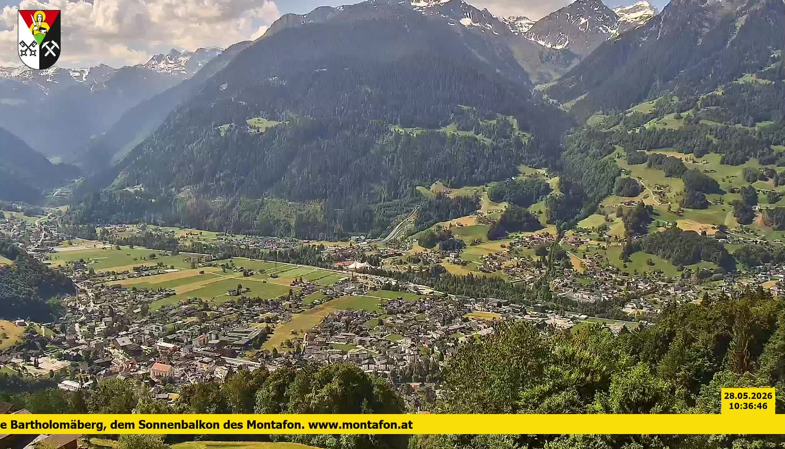 Bartholomäberg | Blick auf Schruns