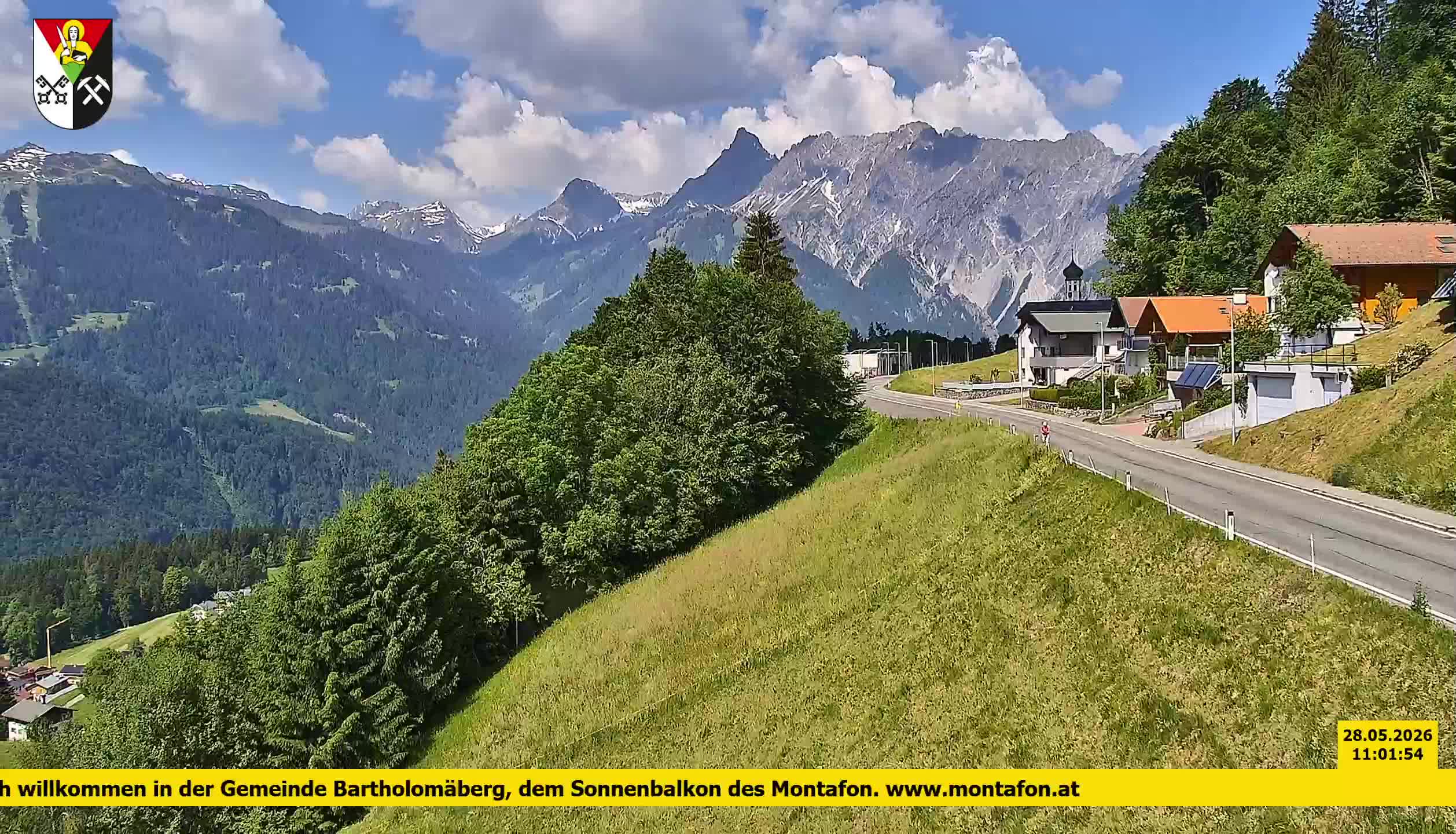 Bartholomäberg | Blick auf Schruns
