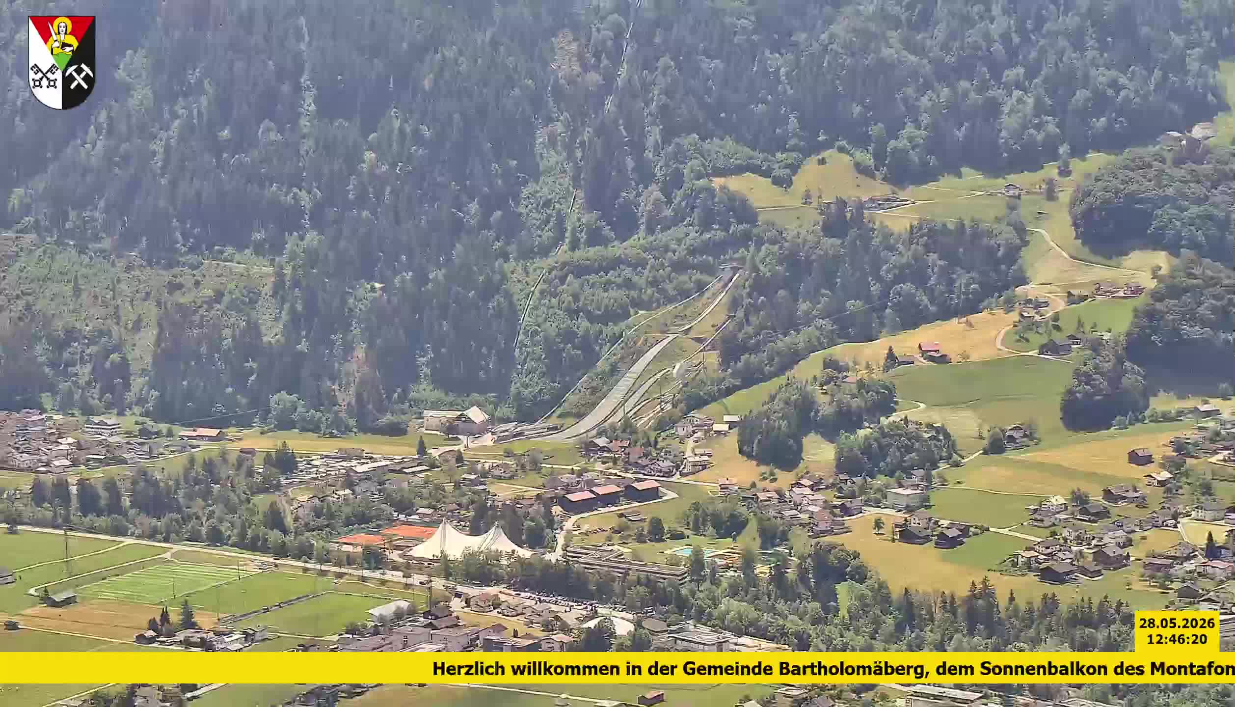 Bartholomäberg | Blick auf Schruns