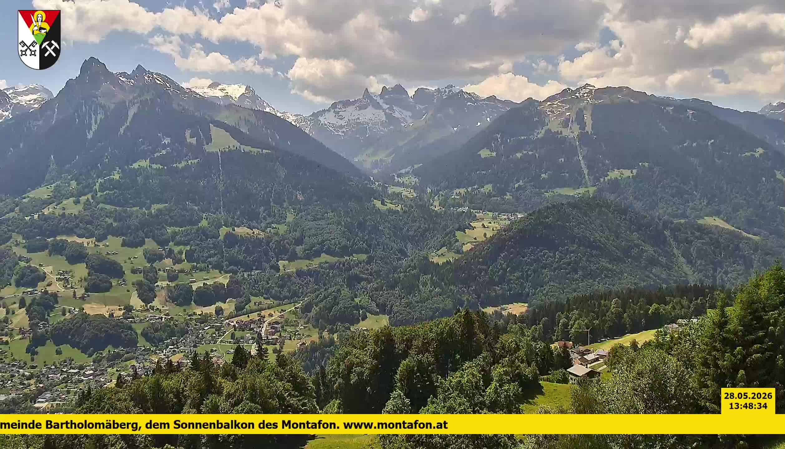 Bartholomäberg | Blick auf Schruns