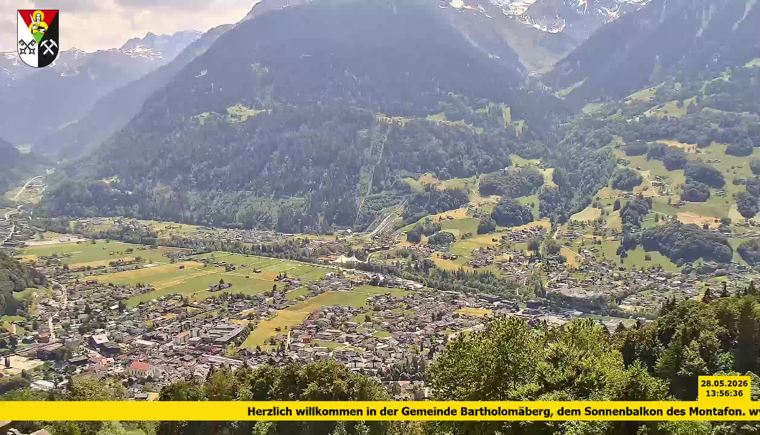 Bartholomäberg | Blick auf Schruns