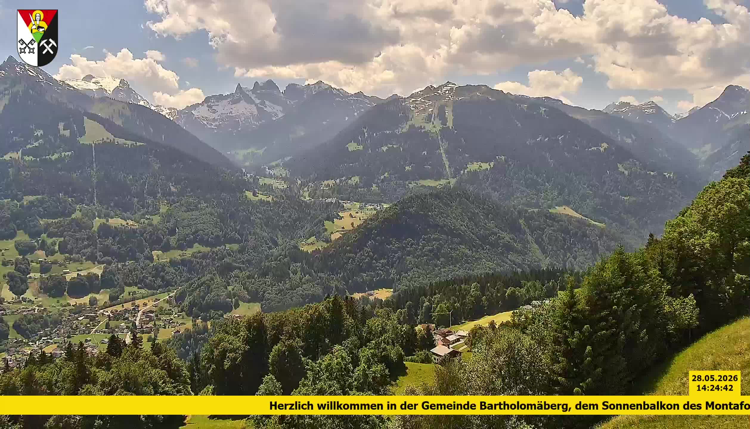 Bartholomäberg | Blick auf Schruns