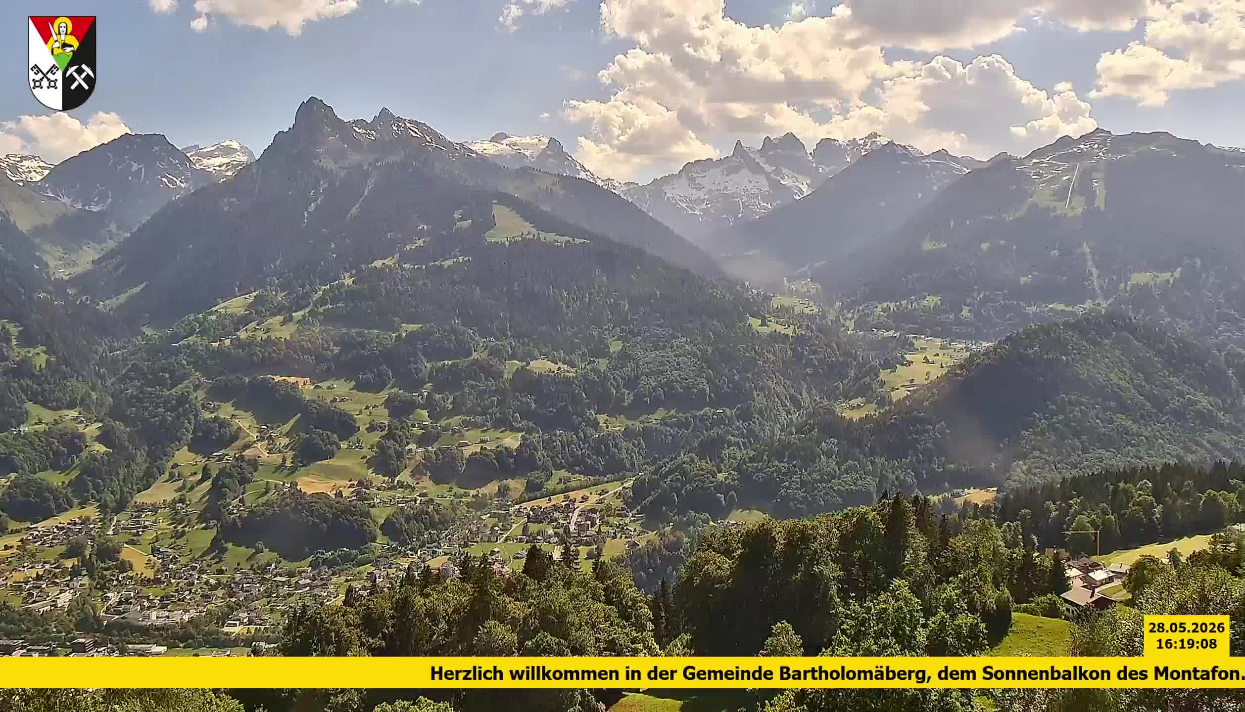 Bartholomäberg | Blick auf Schruns