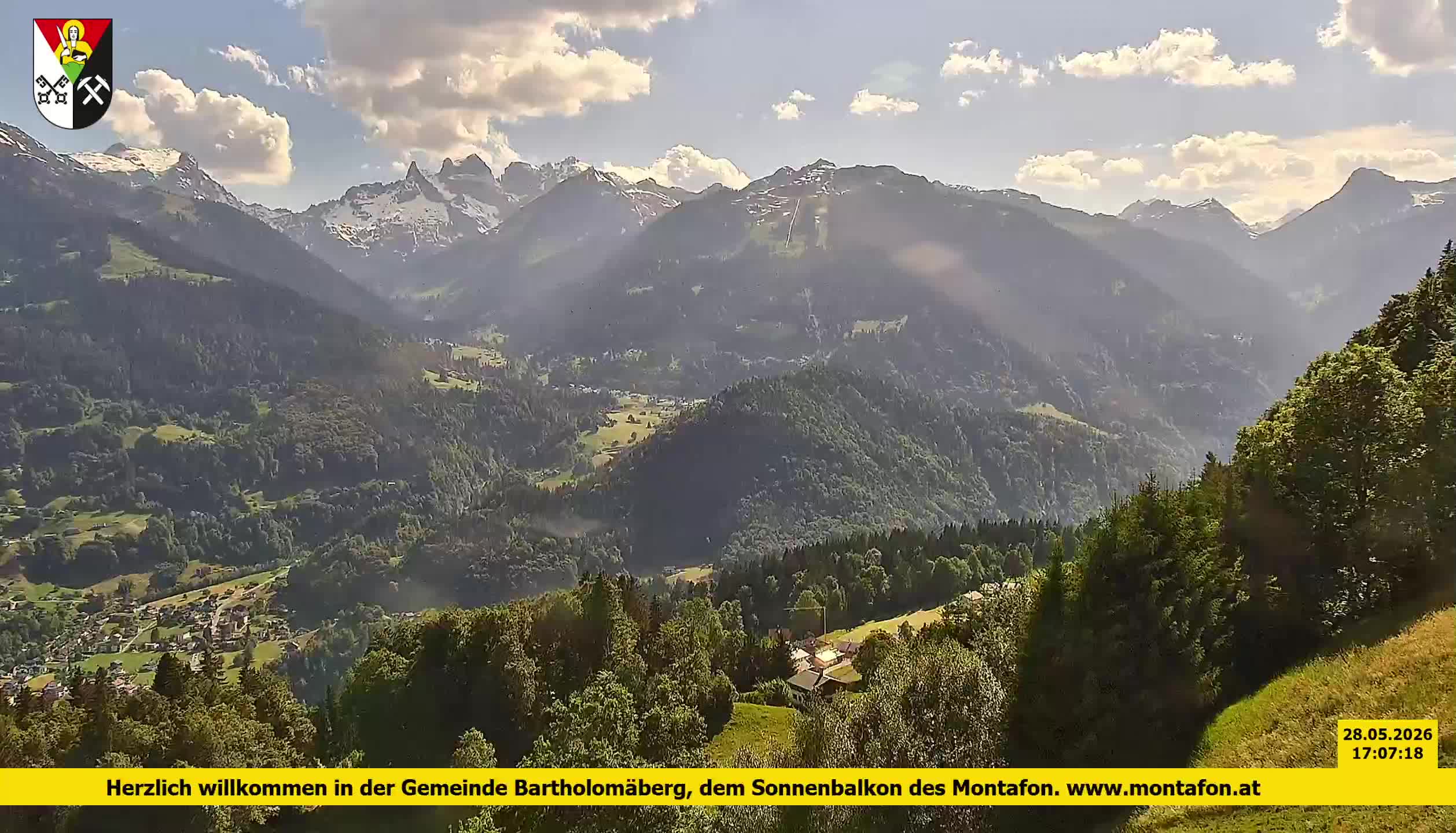 Bartholomäberg | Blick auf Schruns