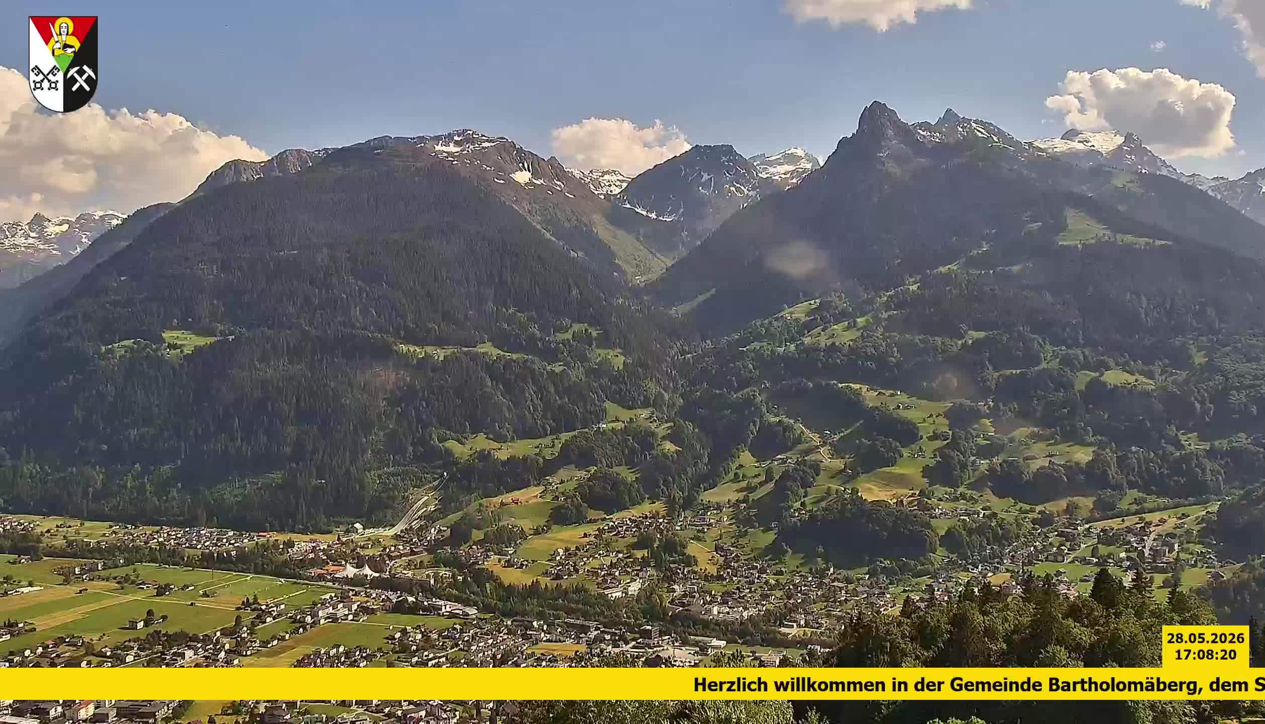 Bartholomäberg | Blick auf Schruns