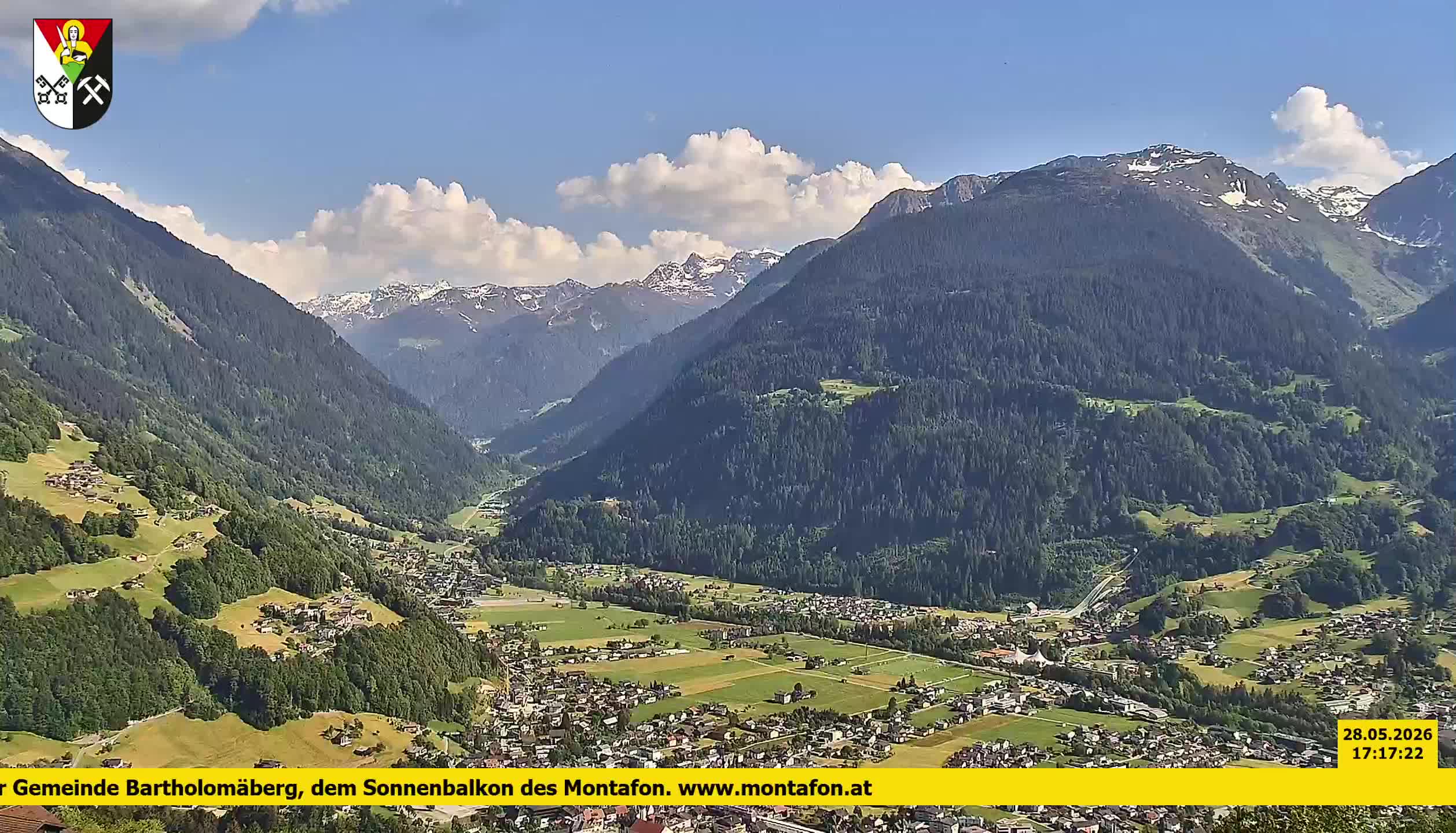 Bartholomäberg | Blick auf Schruns