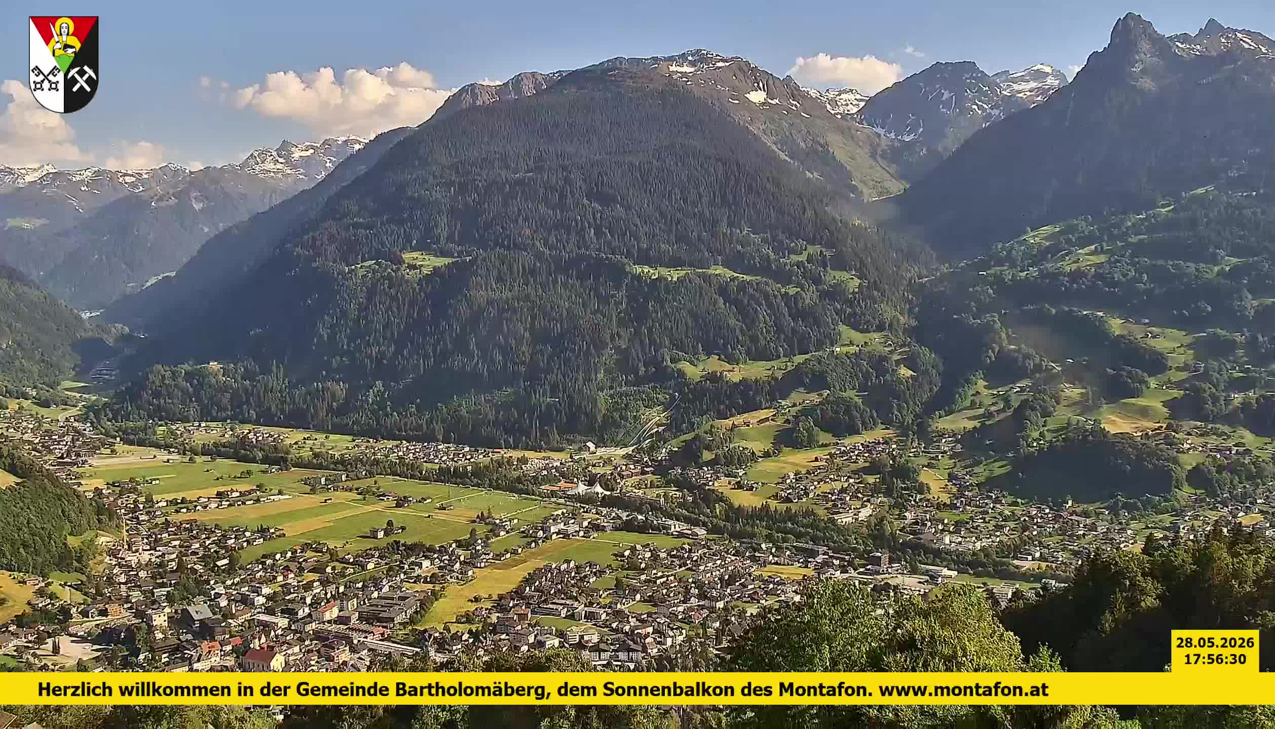 Bartholomäberg | Blick auf Schruns
