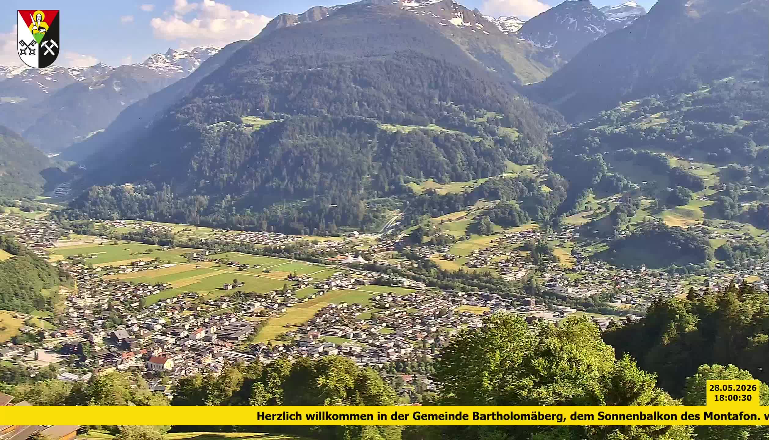 Bartholomäberg | Blick auf Schruns