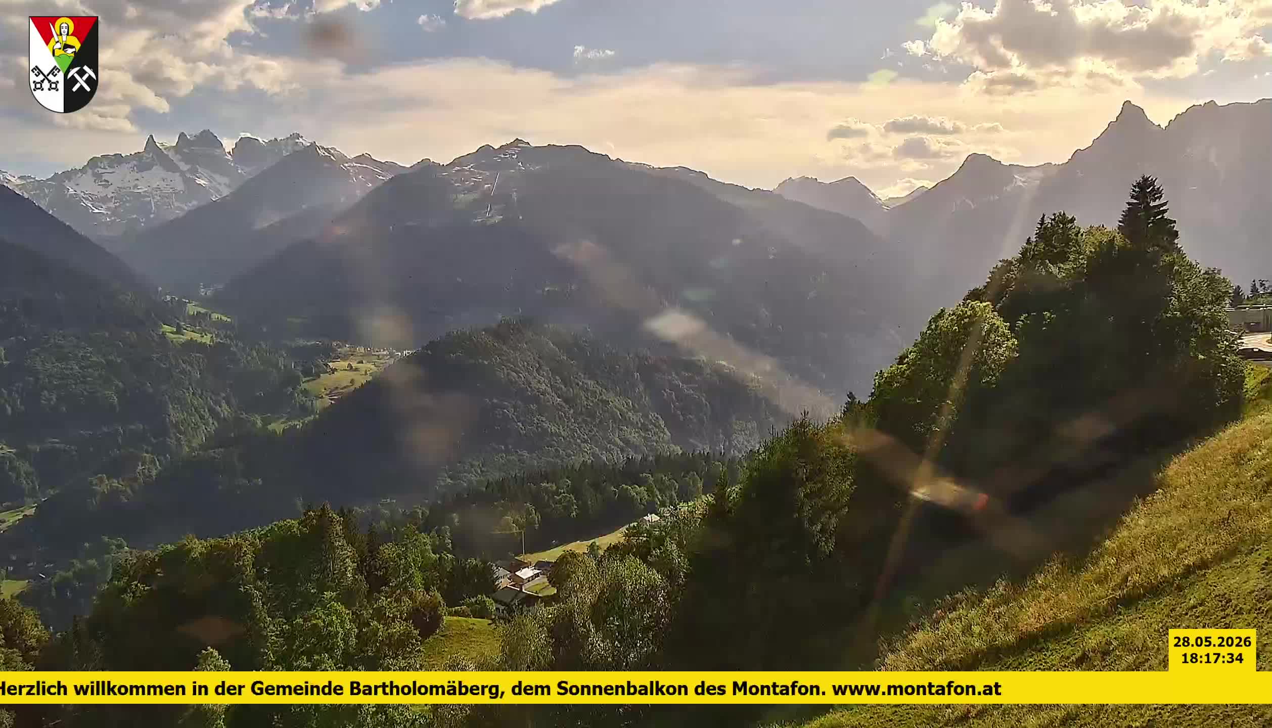 Bartholomäberg | Blick auf Schruns