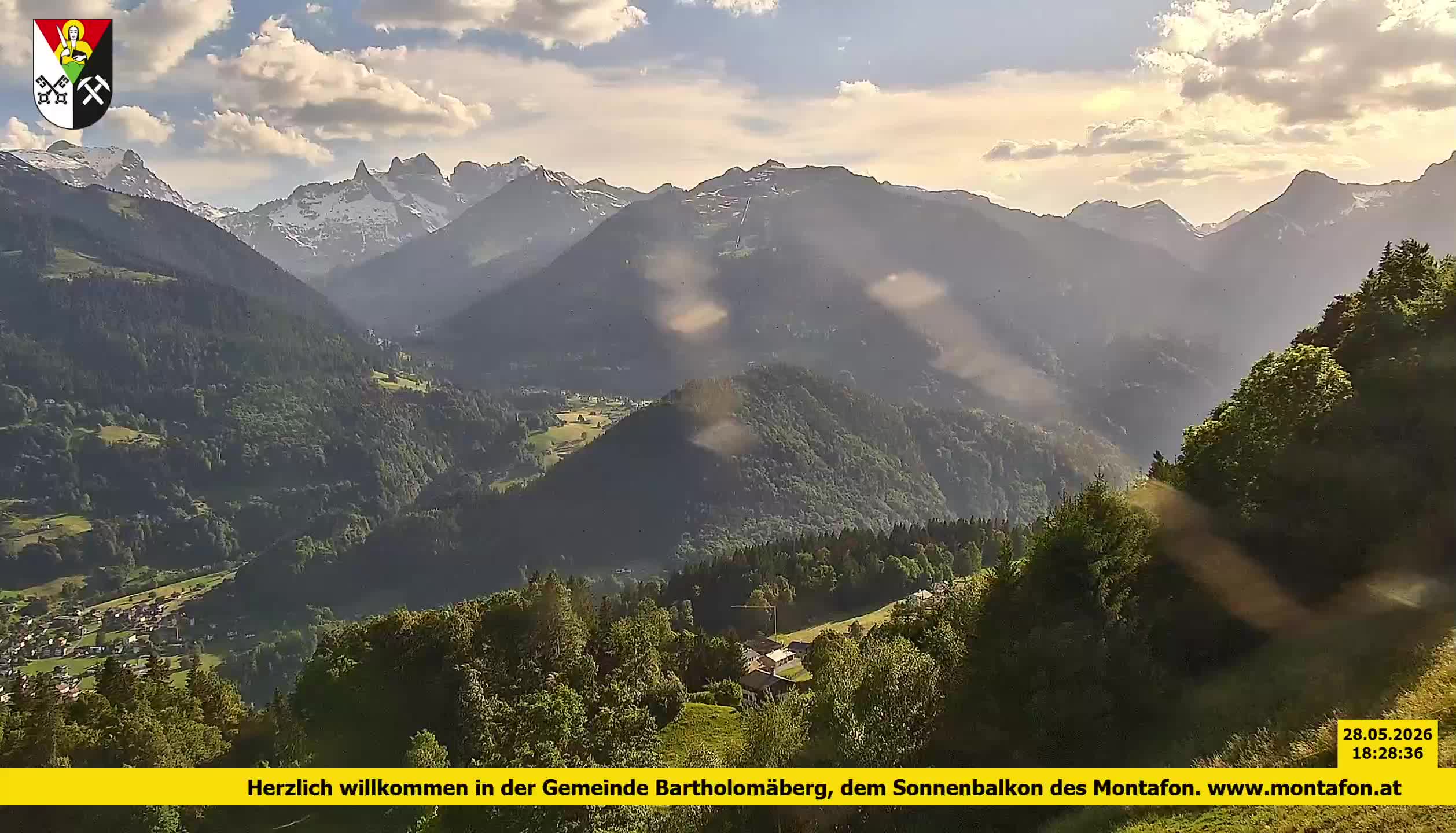 Bartholomäberg | Blick auf Schruns