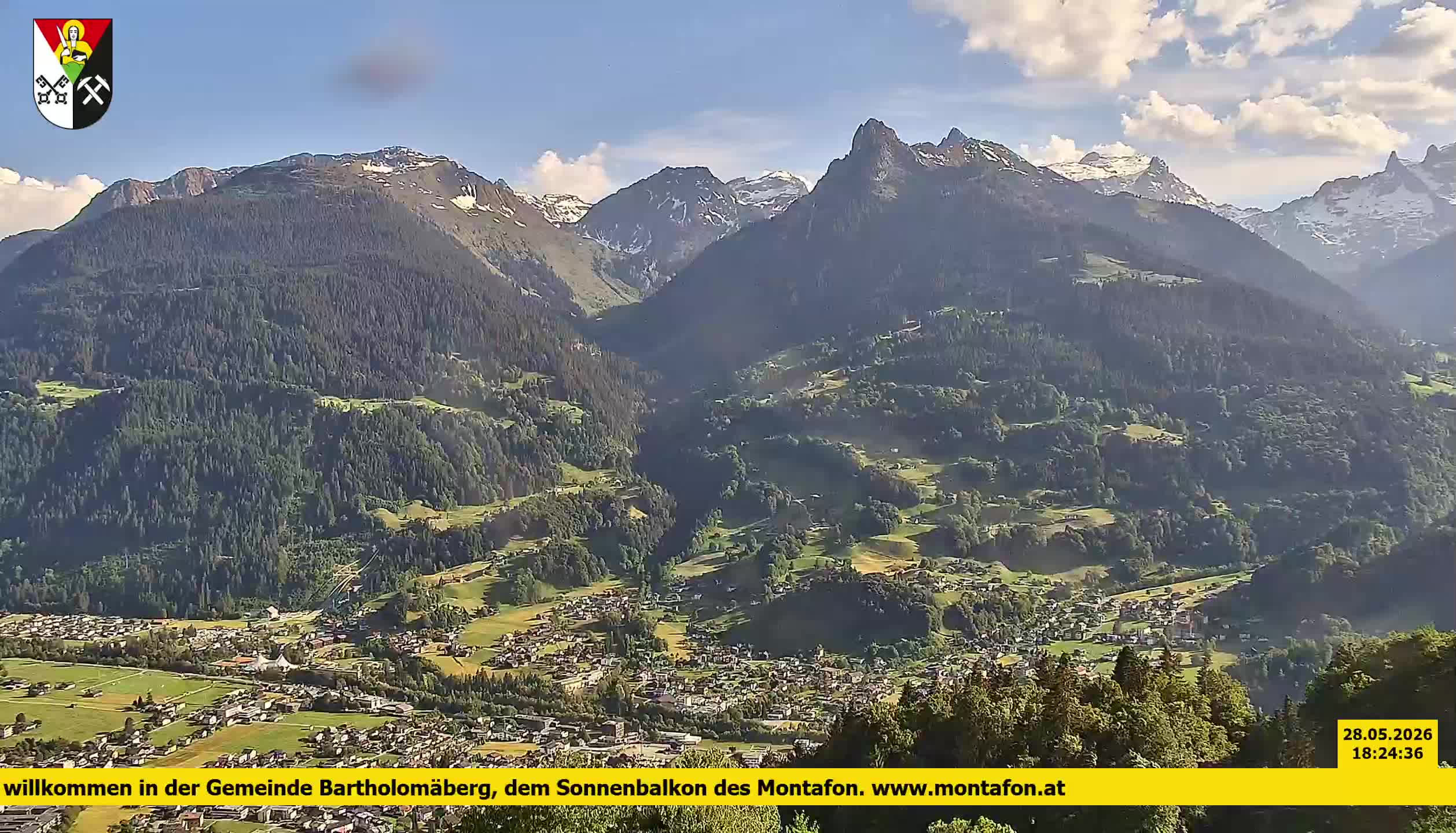 Bartholomäberg | Blick auf Schruns