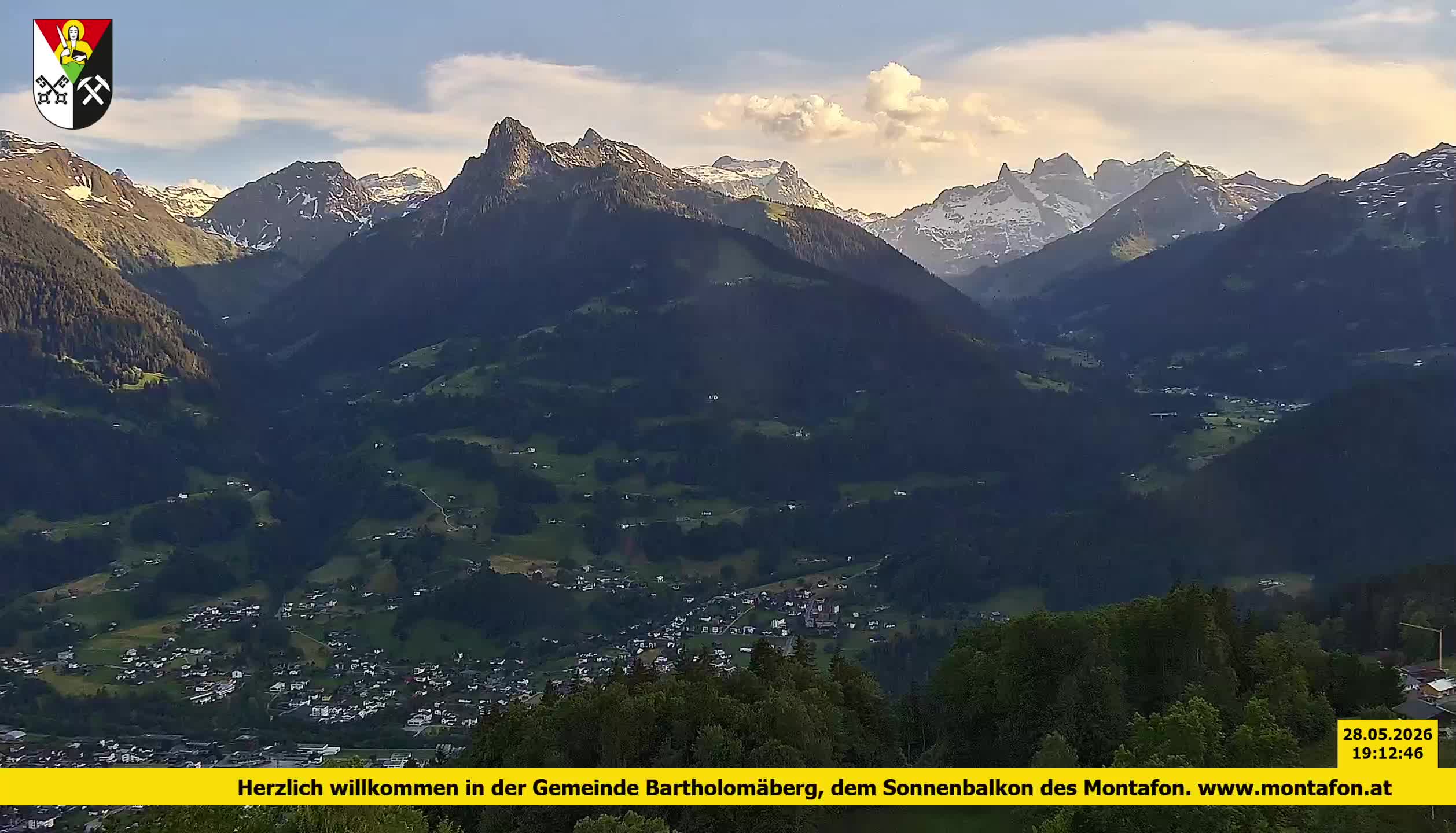 Bartholomäberg | Blick auf Schruns