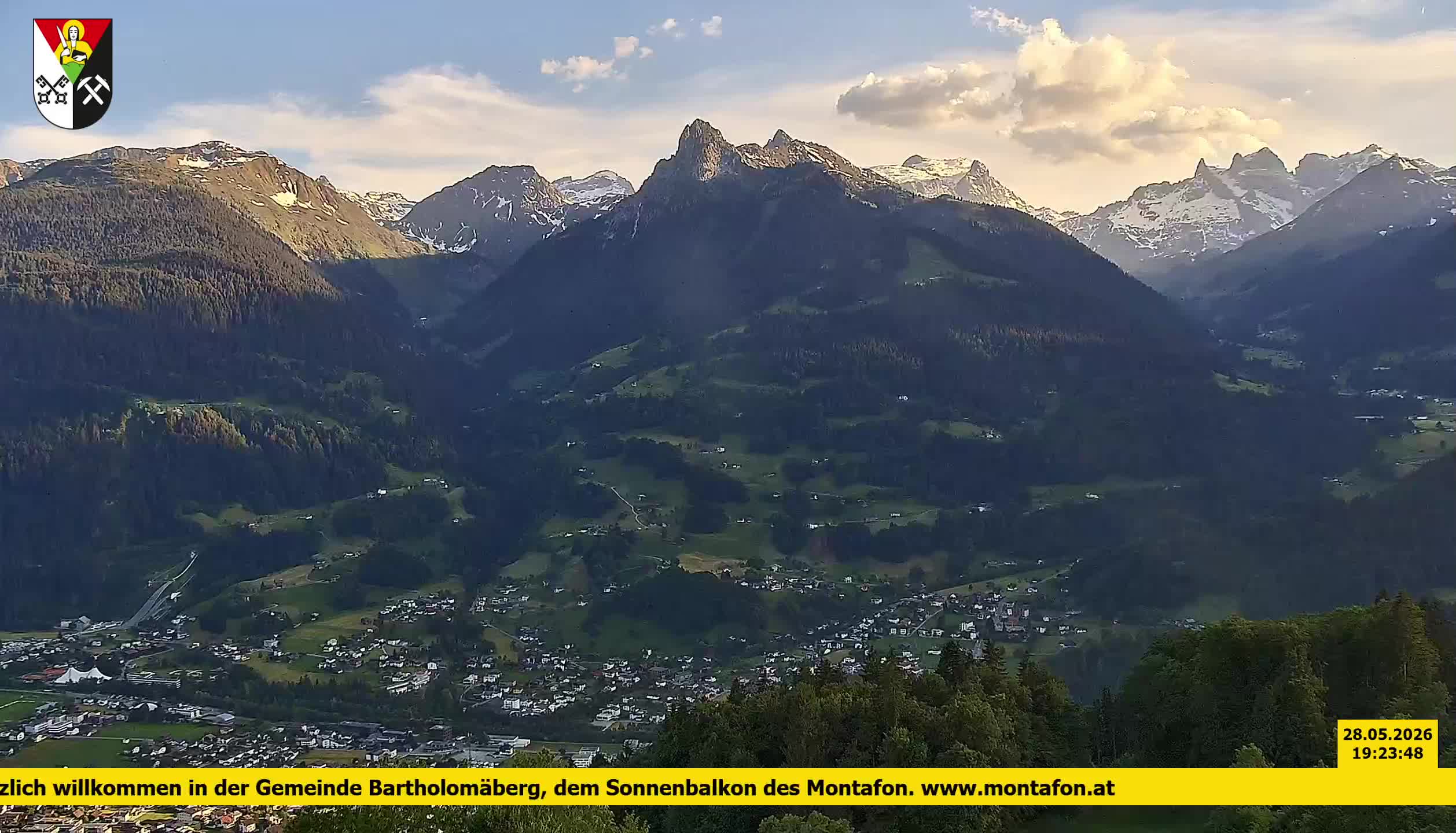Bartholomäberg | Blick auf Schruns