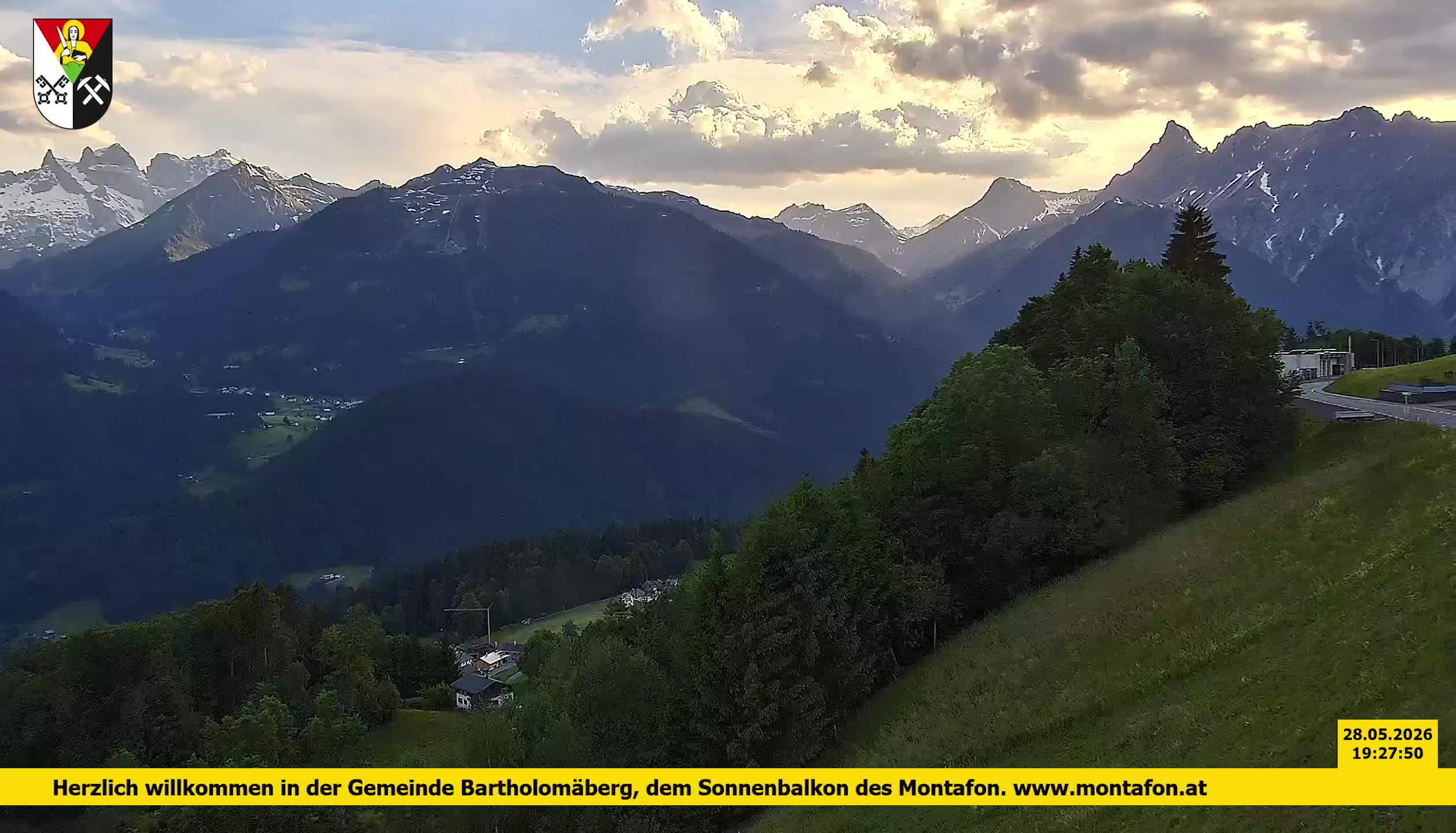 Bartholomäberg | Blick auf Schruns