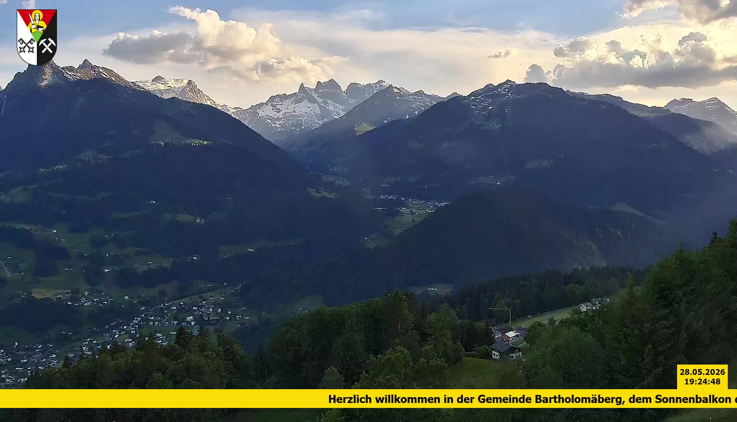 Bartholomäberg | Blick auf Schruns