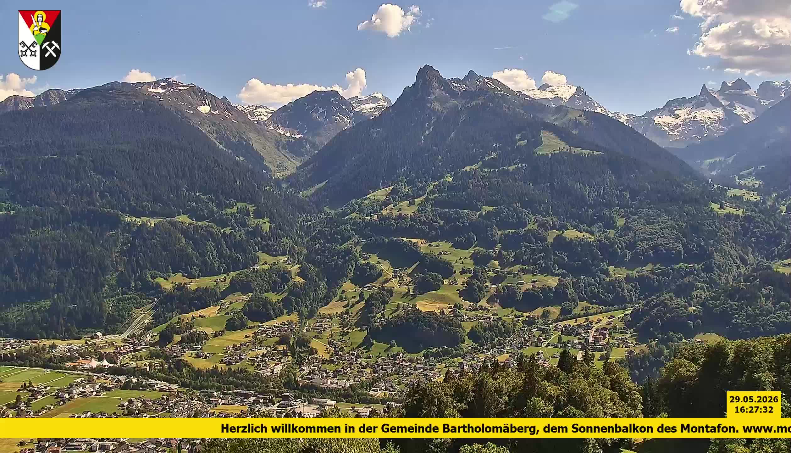 Bartholomäberg | Blick auf Schruns
