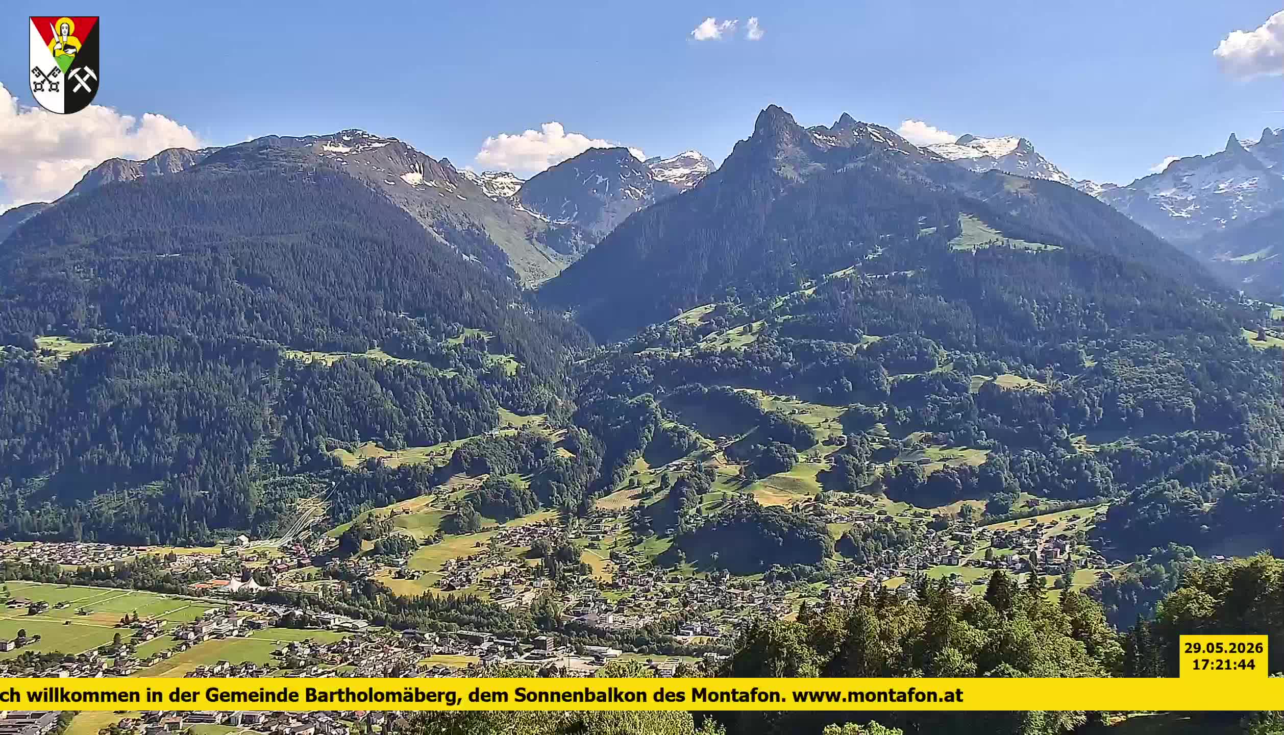 Bartholomäberg | Blick auf Schruns