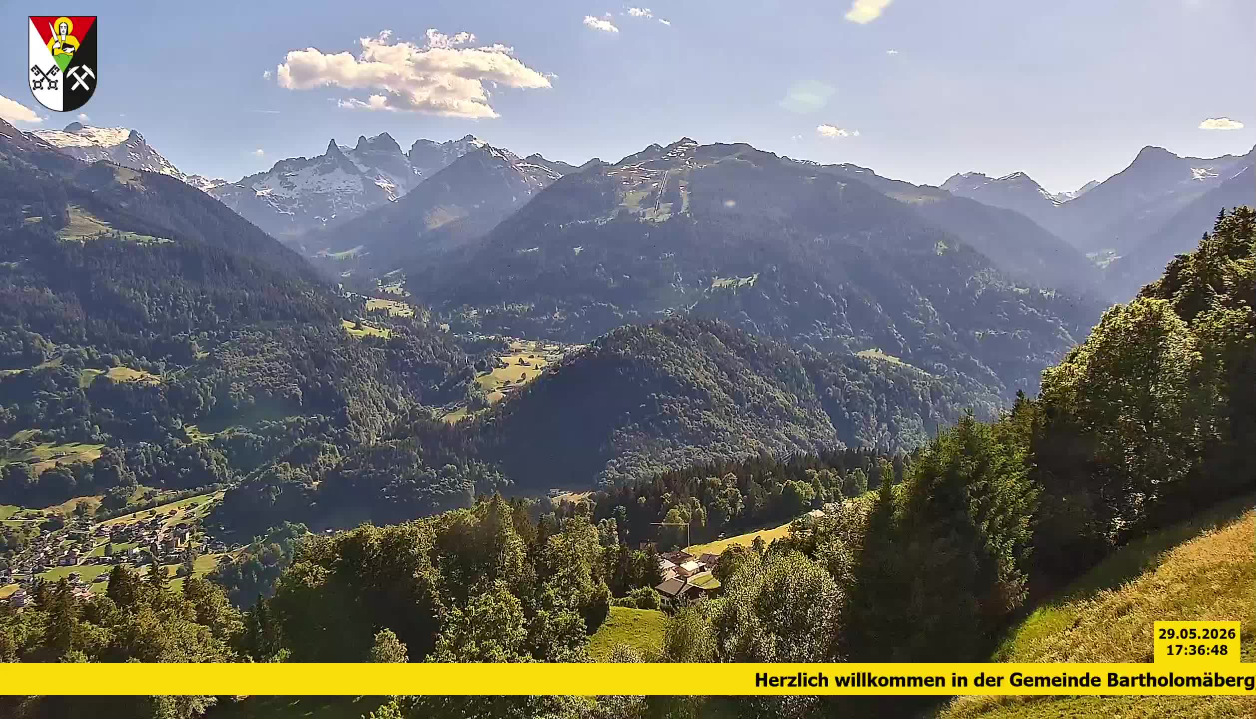 Bartholomäberg | Blick auf Schruns