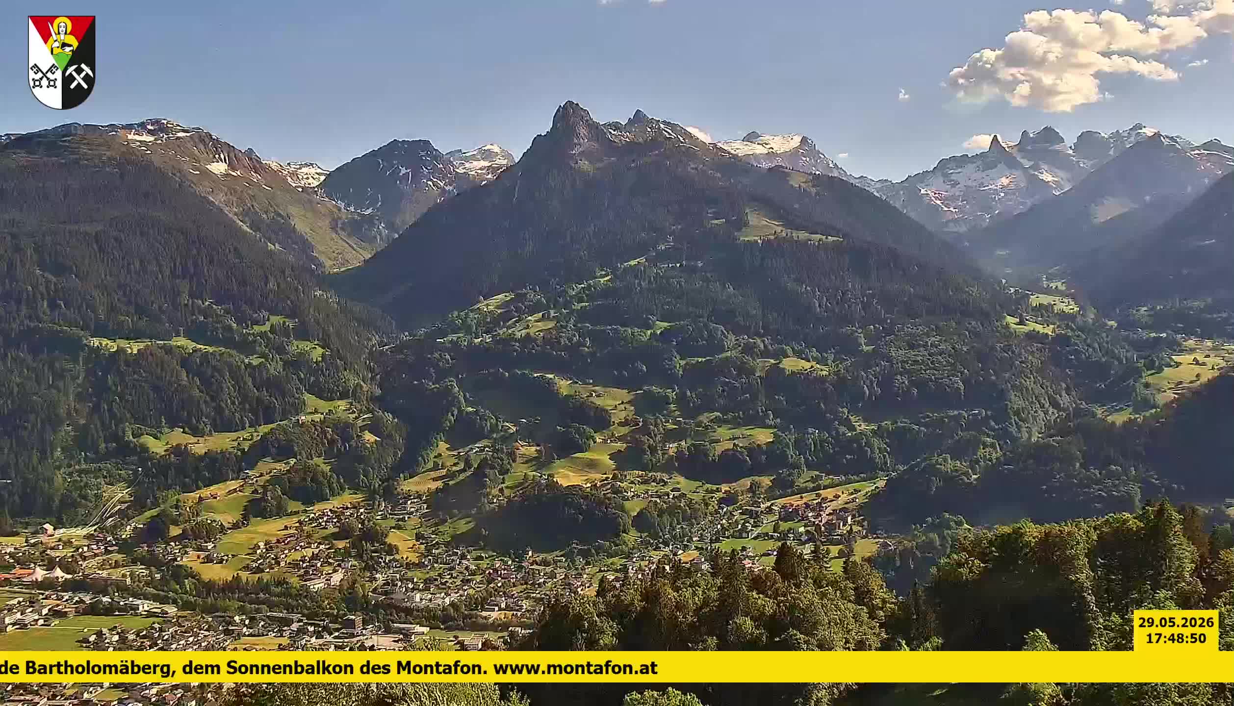 Bartholomäberg | Blick auf Schruns