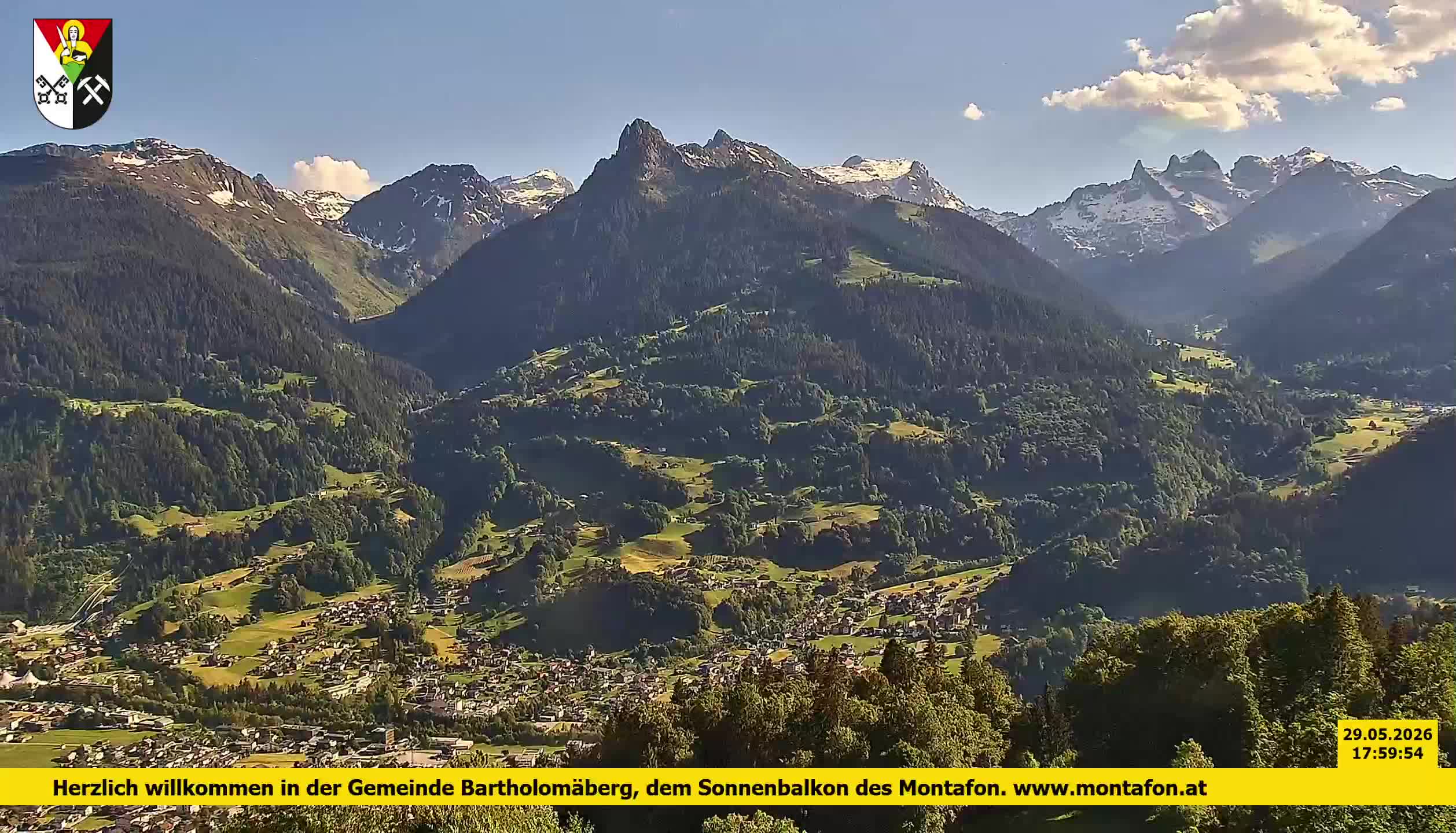 Bartholomäberg | Blick auf Schruns