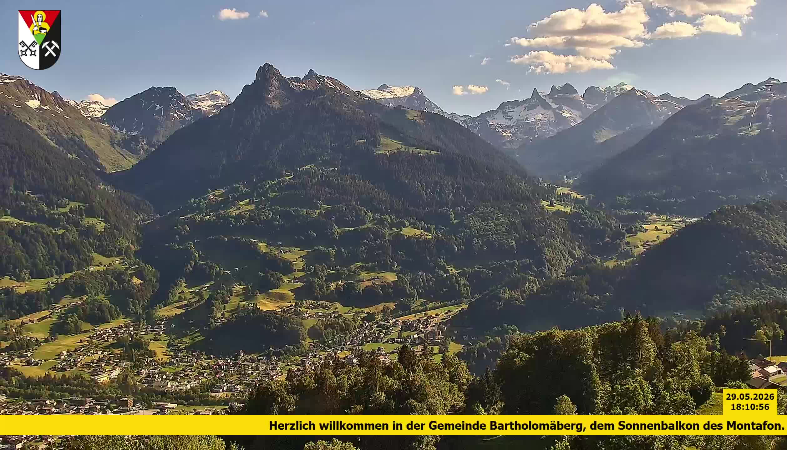 Bartholomäberg | Blick auf Schruns