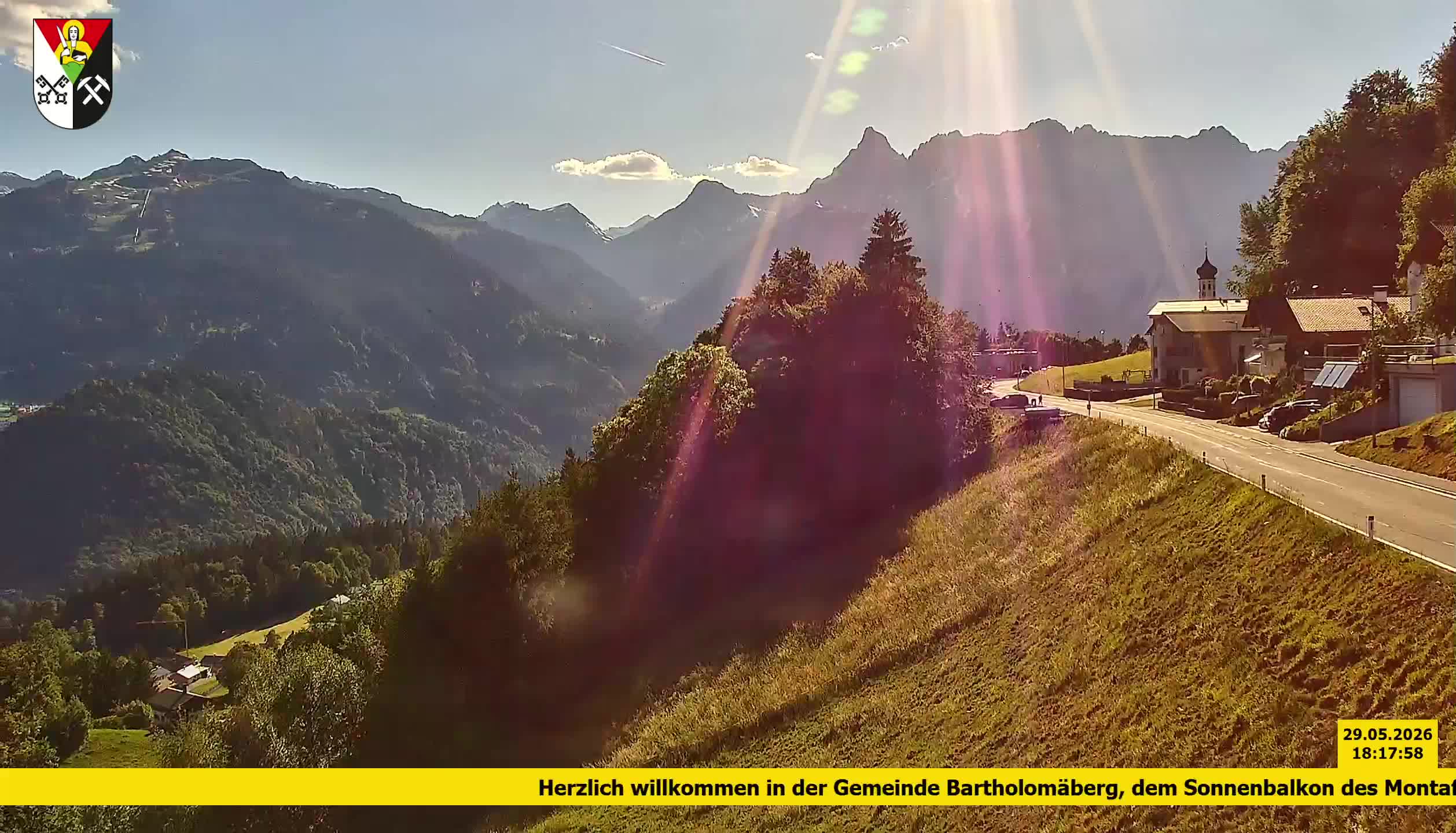 Bartholomäberg | Blick auf Schruns