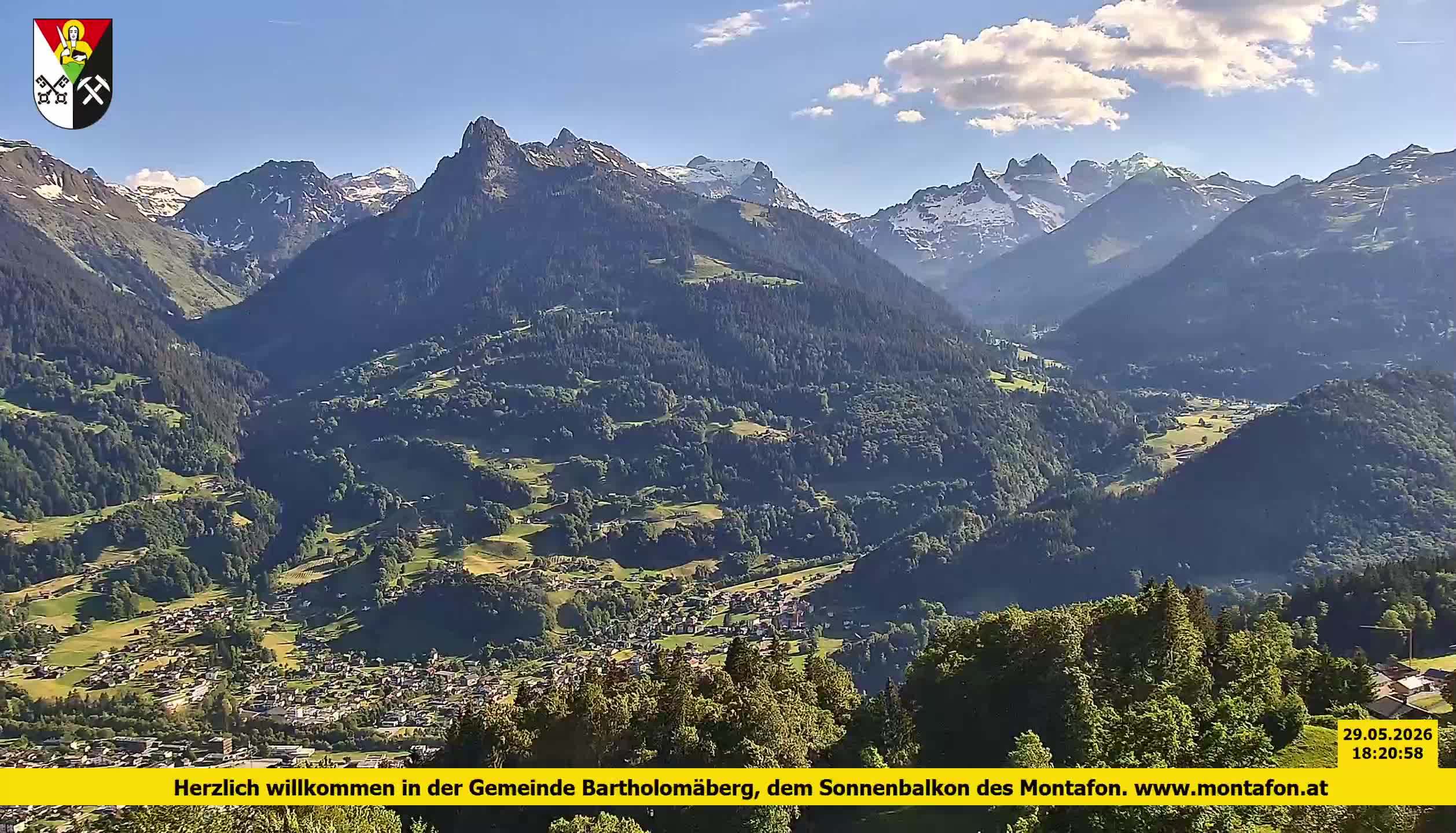 Bartholomäberg | Blick auf Schruns