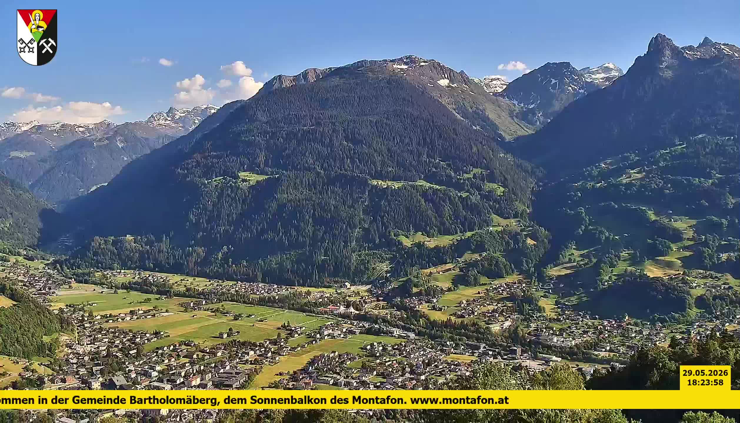 Bartholomäberg | Blick auf Schruns