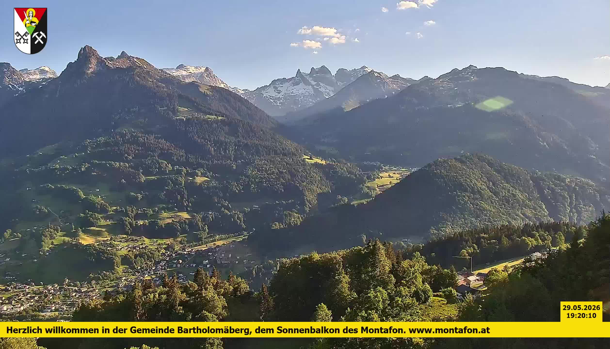 Bartholomäberg | Blick auf Schruns