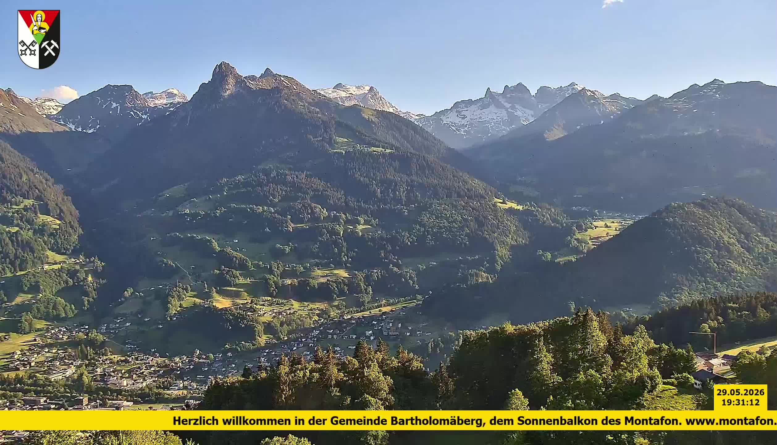 Bartholomäberg | Blick auf Schruns