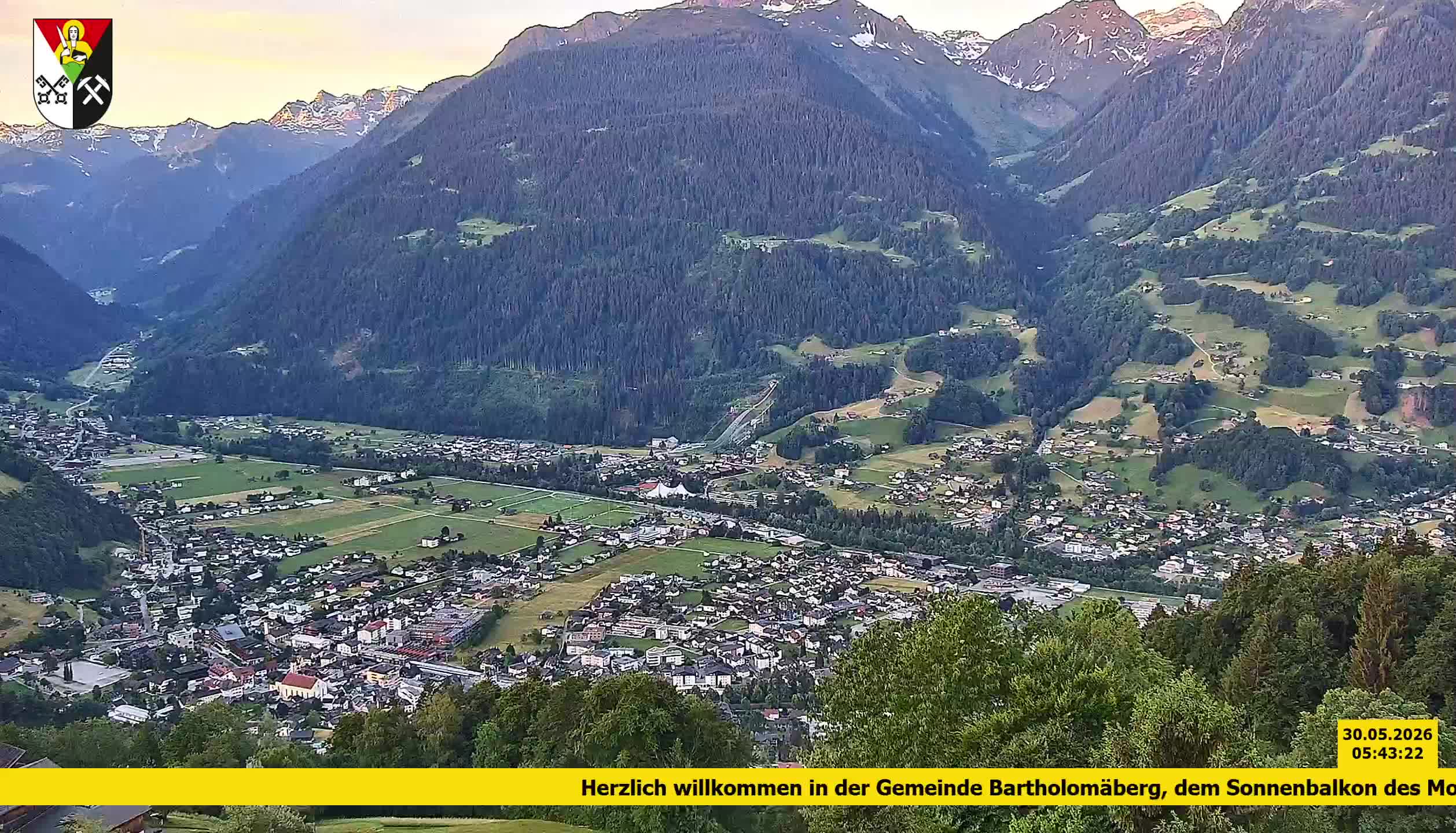 Bartholomäberg | Blick auf Schruns