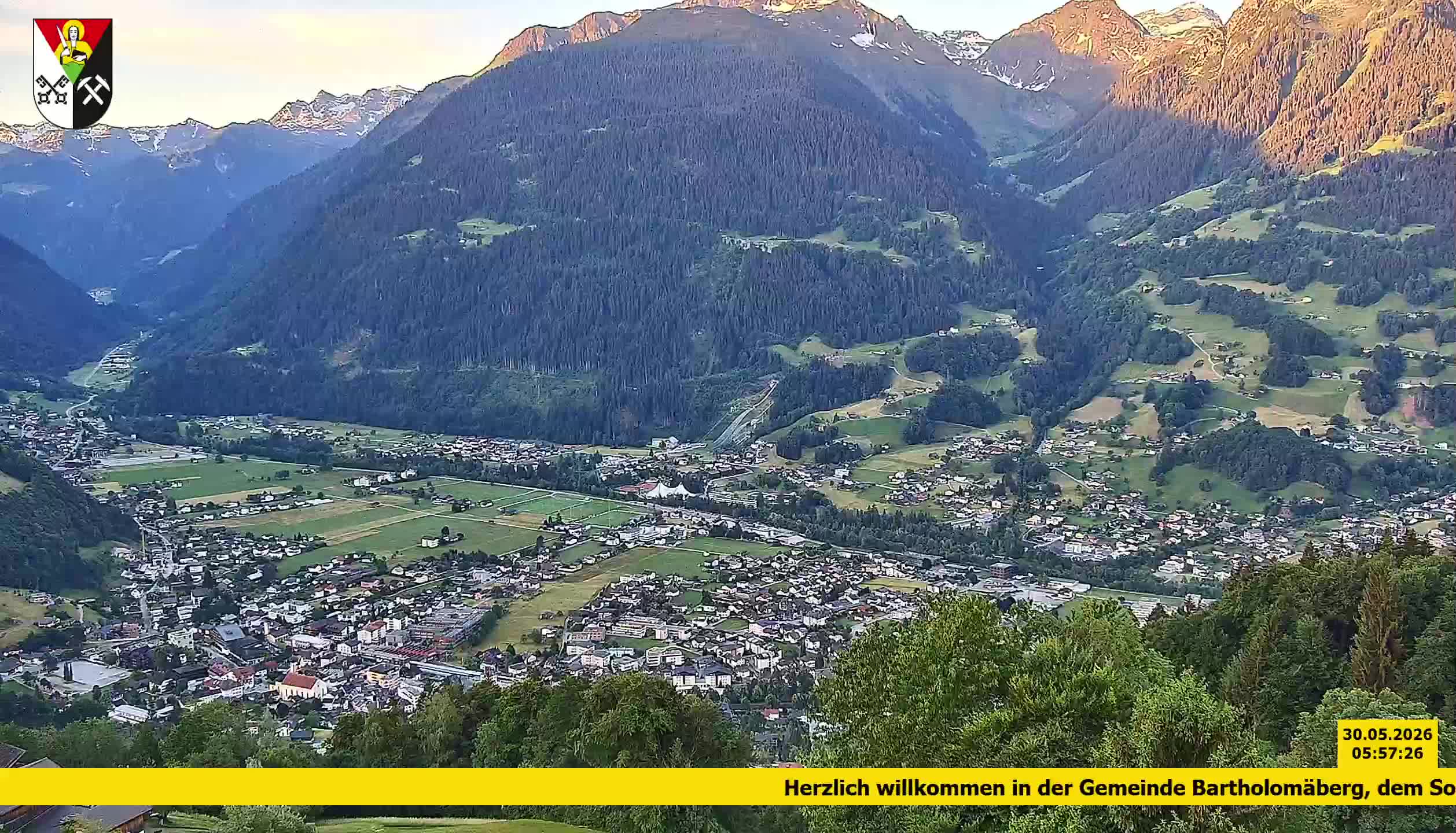 Bartholomäberg | Blick auf Schruns