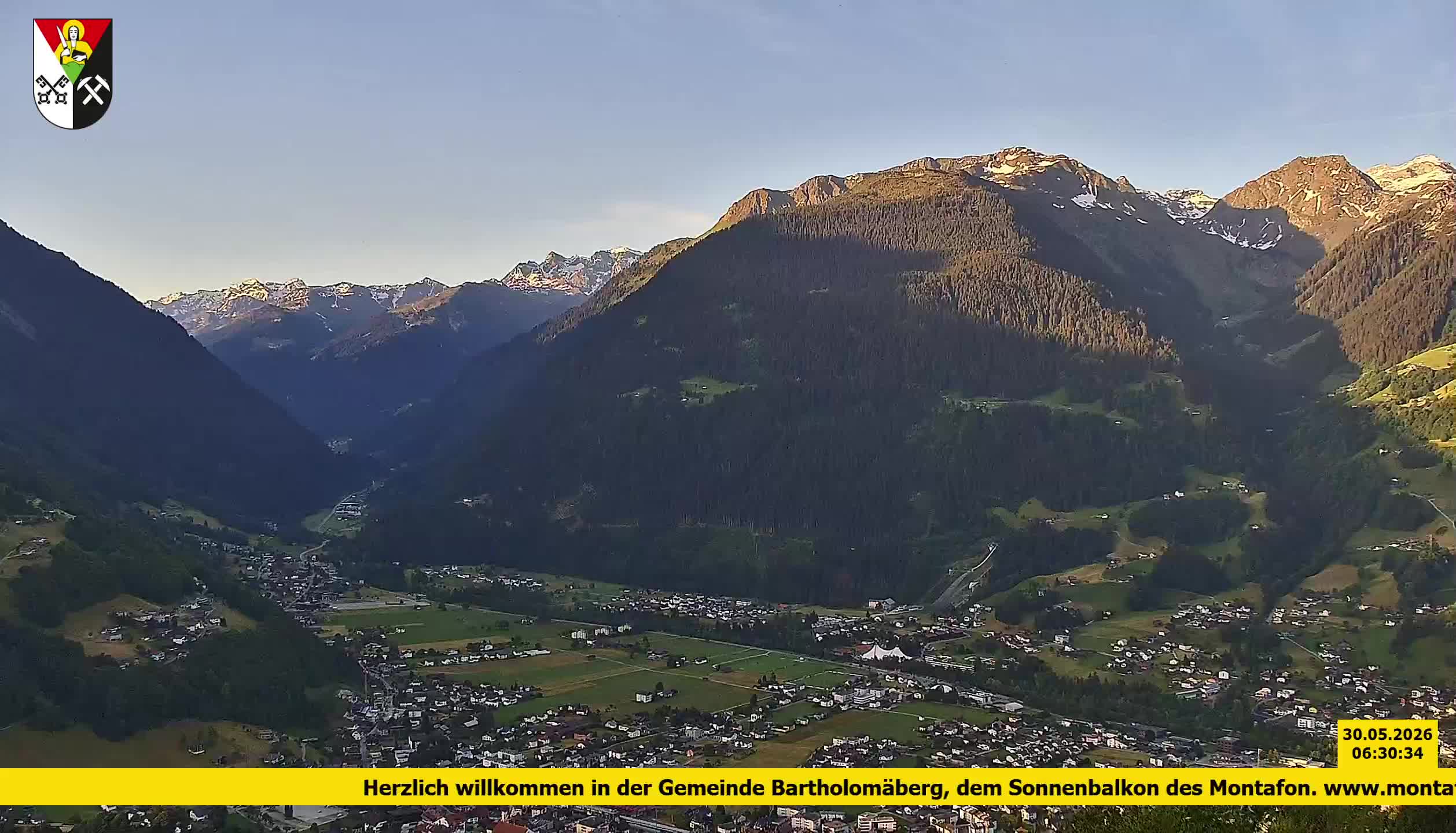 Bartholomäberg | Blick auf Schruns