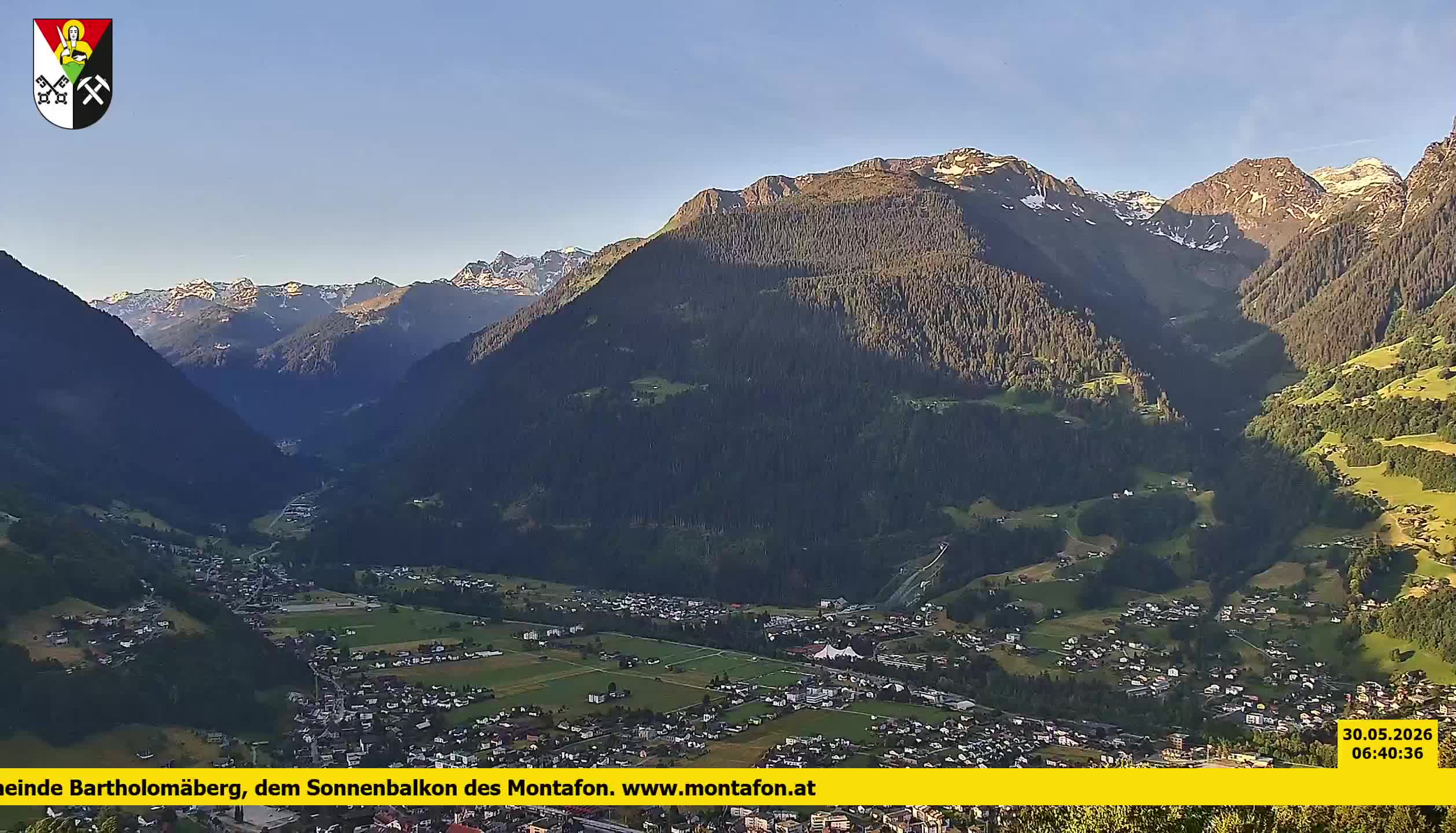 Bartholomäberg | Blick auf Schruns