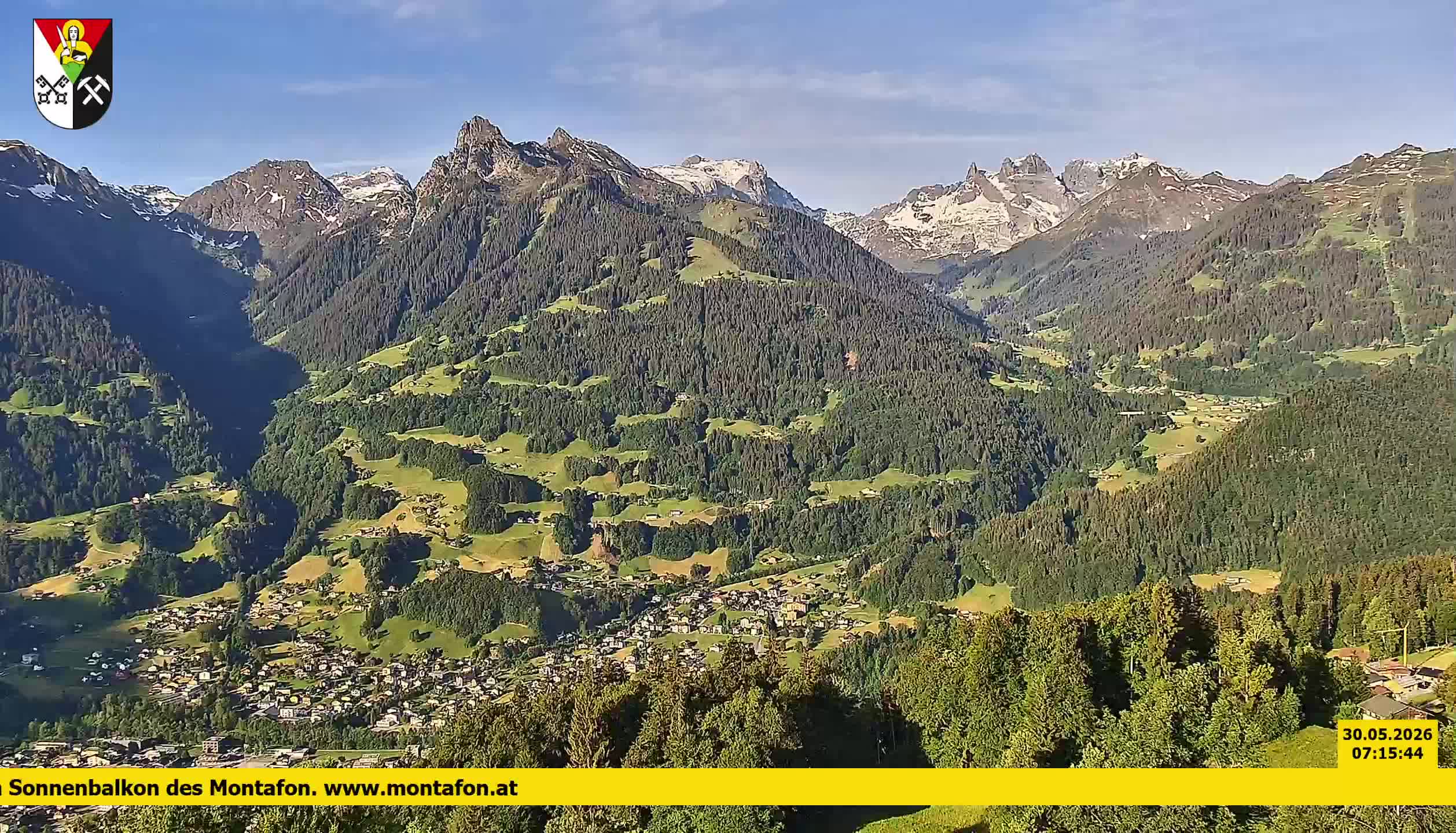 Bartholomäberg | Blick auf Schruns