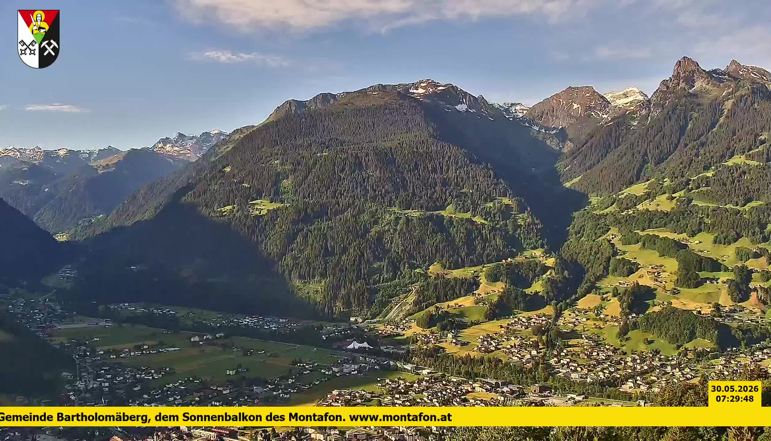 Bartholomäberg | Blick auf Schruns